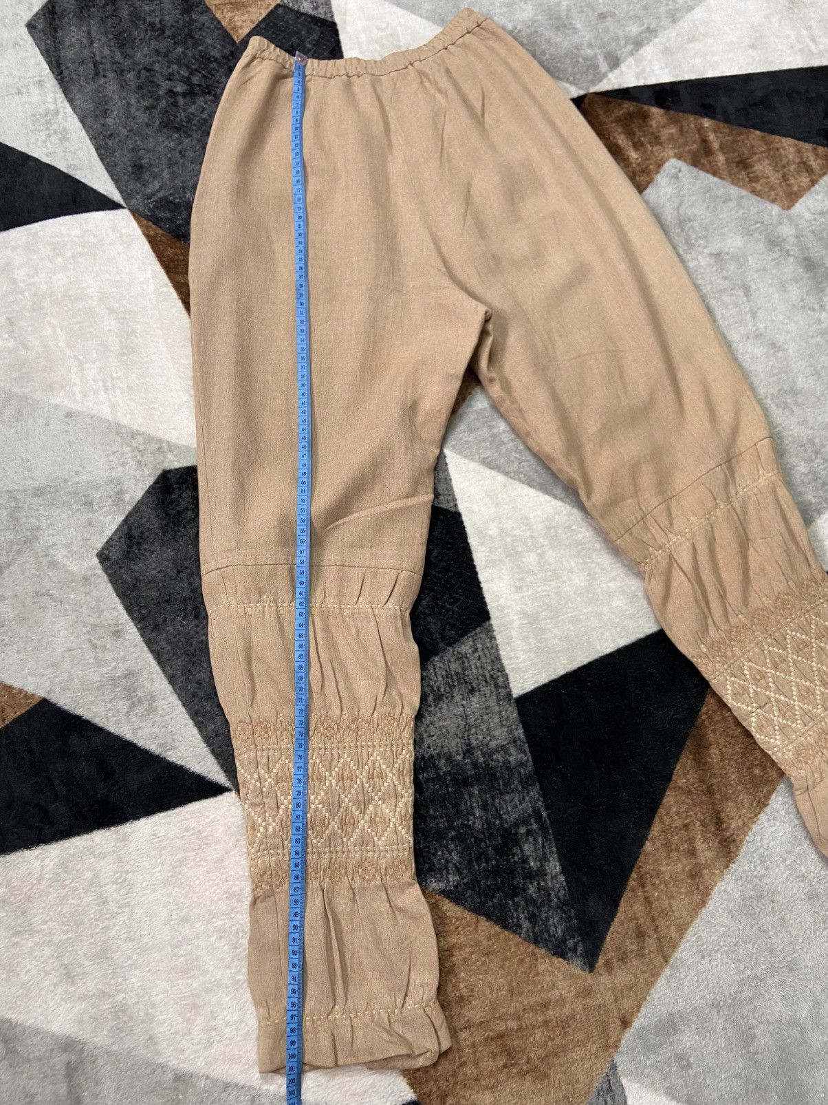 Hai Sporting Gear Issey Miyake HAI Sporting Gear Smocked Utility Pants 1980s Size 24" / US 00 / IT 34 - 7 Thumbnail
