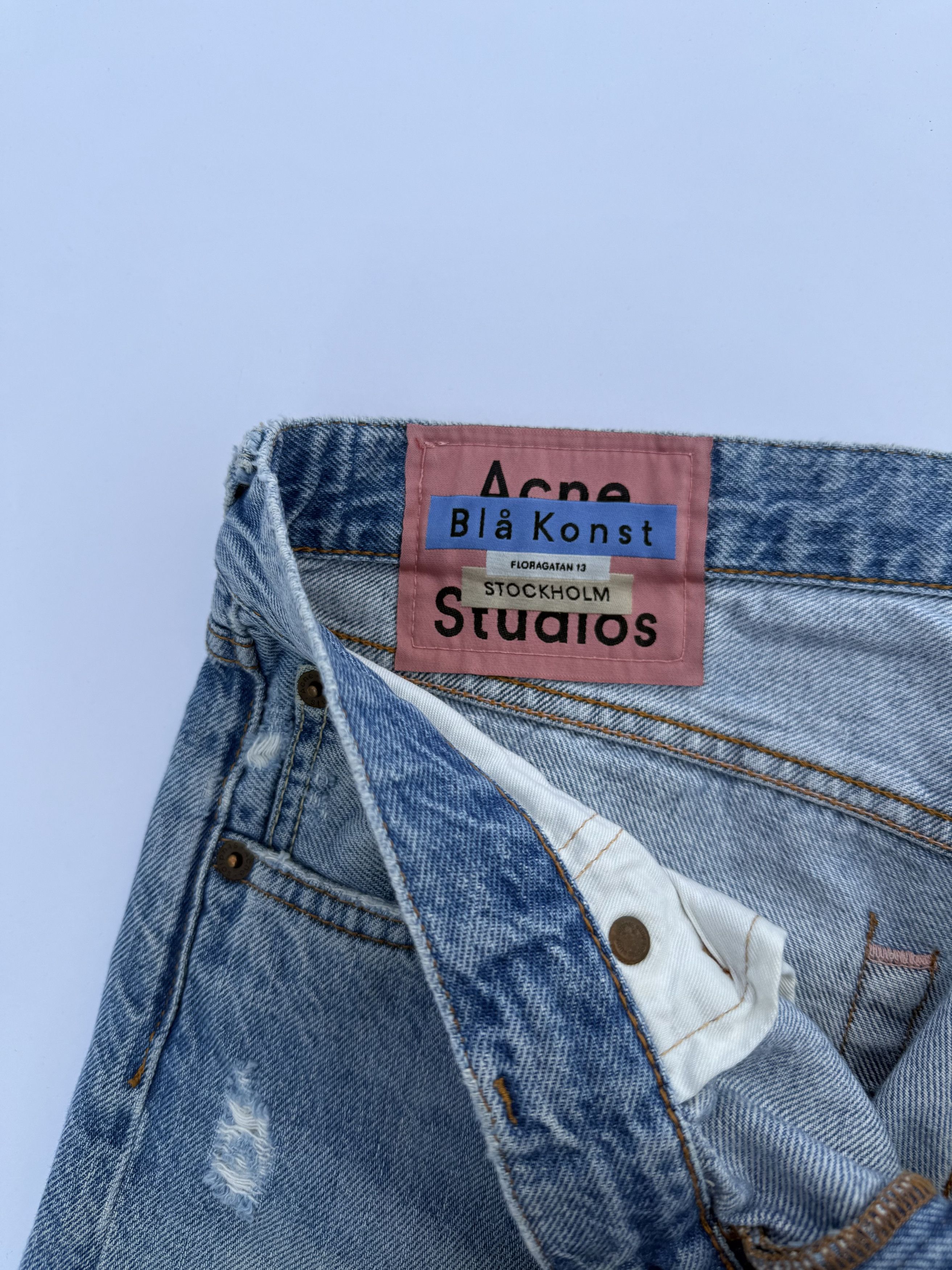 Acne Studios Acne Studios Regular Fit 5-Pocket Jeans Size US 31 - 7 Thumbnail