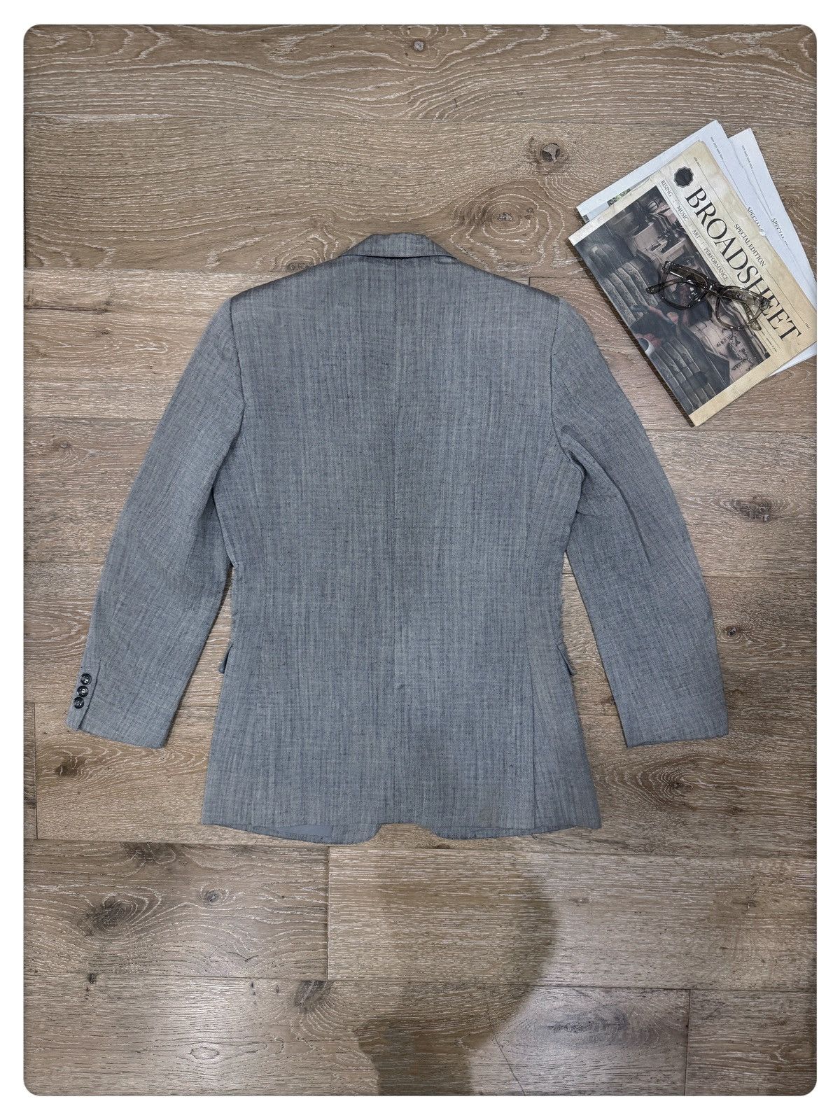 Christian Dior Monsieur Dior’s vintage Monsieur Prêt-à-Porter line tailored blazer Size 46S - 5 Thumbnail