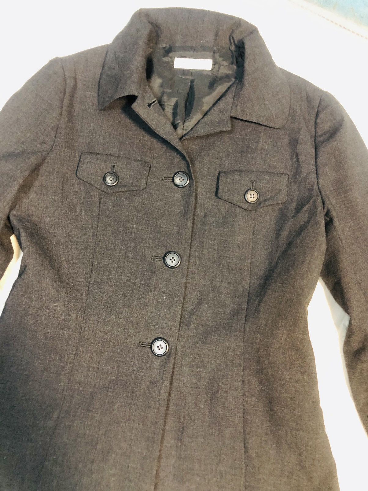 Japanese Brand Peyton Place Blazer 3 Button (8) Size 36S - 3 Thumbnail