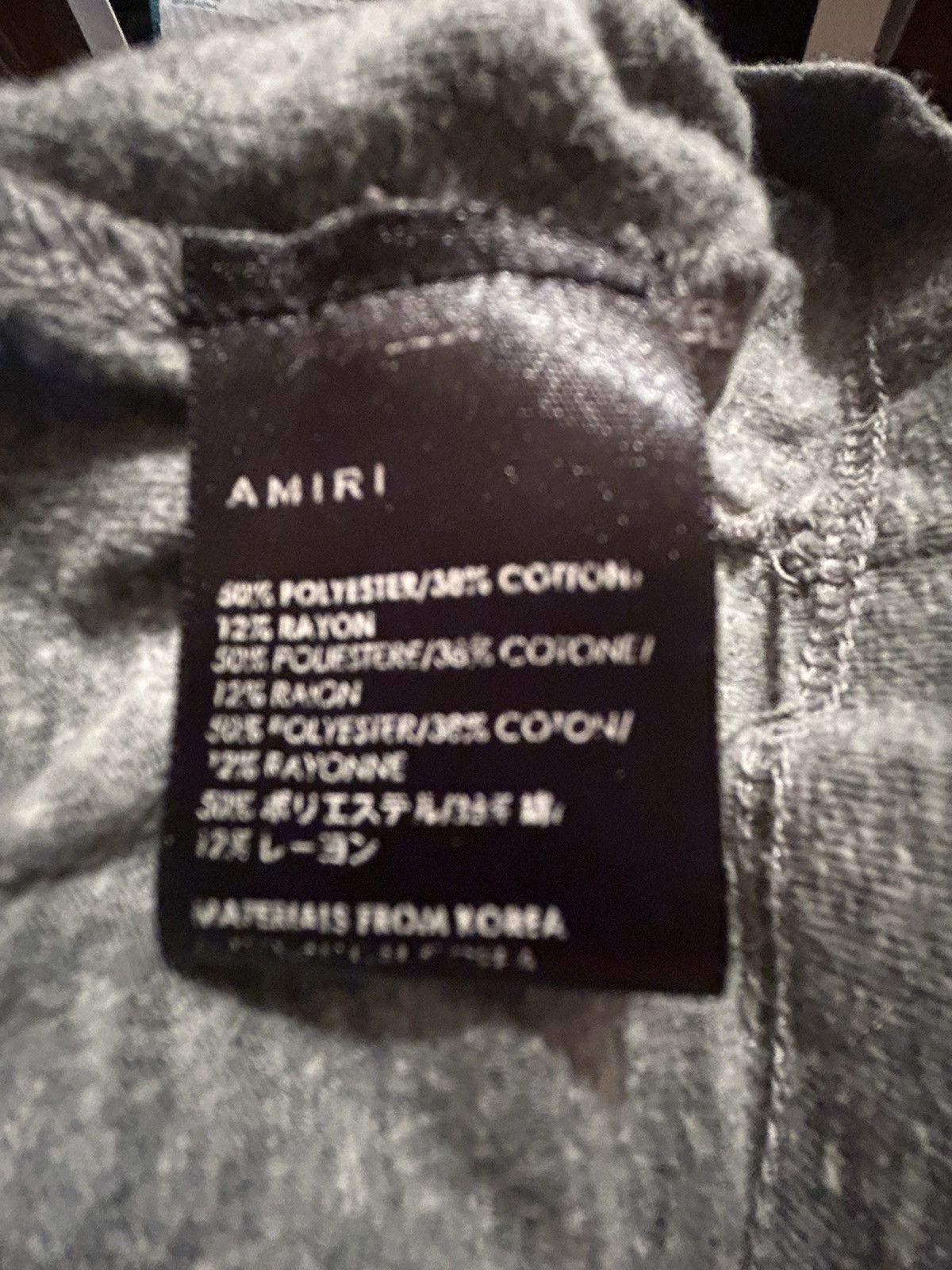 Amiri Amiri men’s L t shirt you get what you deserve Size US L / EU 52-54 / 3 - 6 Thumbnail