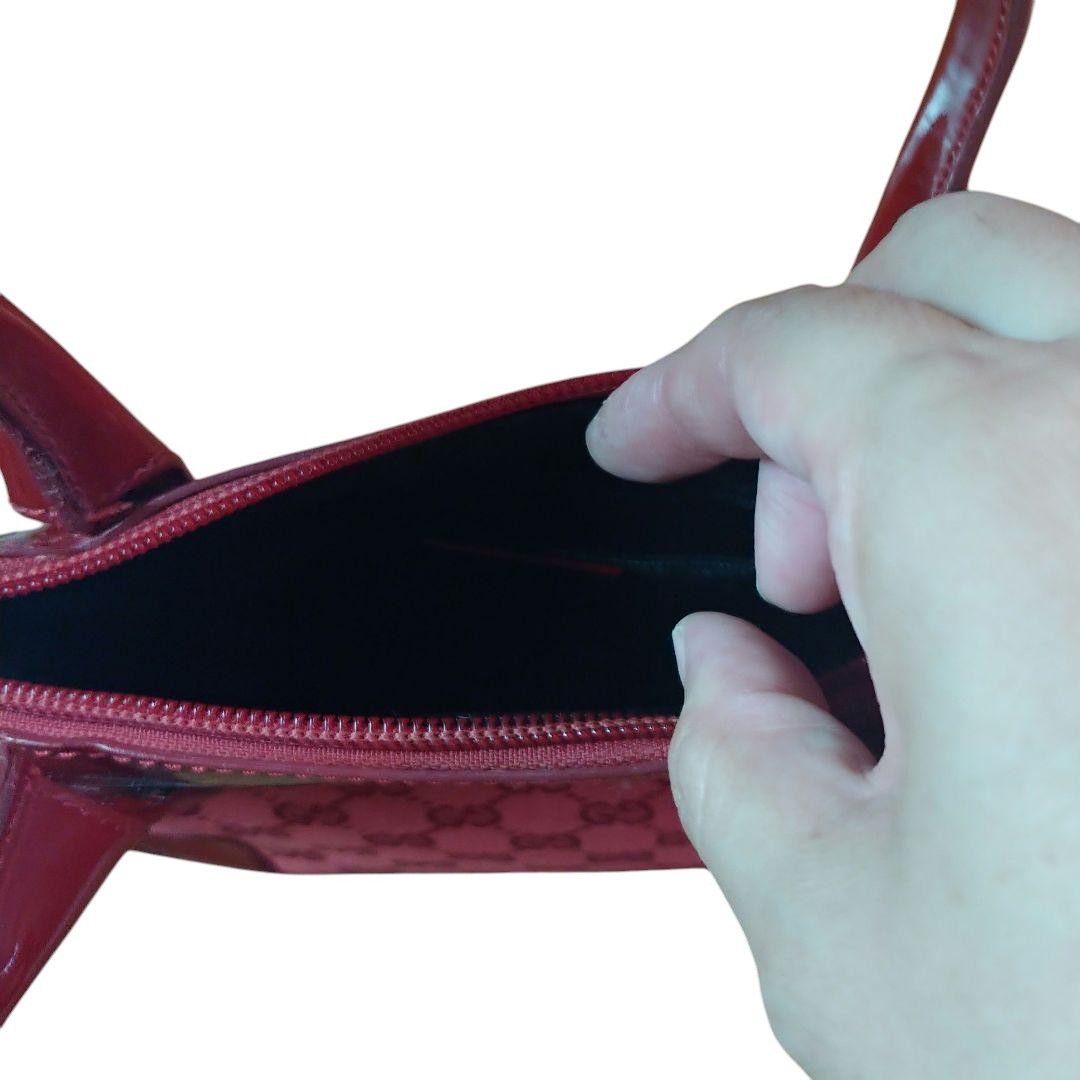 Gucci Gucci - Mini Tote Handbag Leather Small Pouch Red Size ONE SIZE - 6 Thumbnail