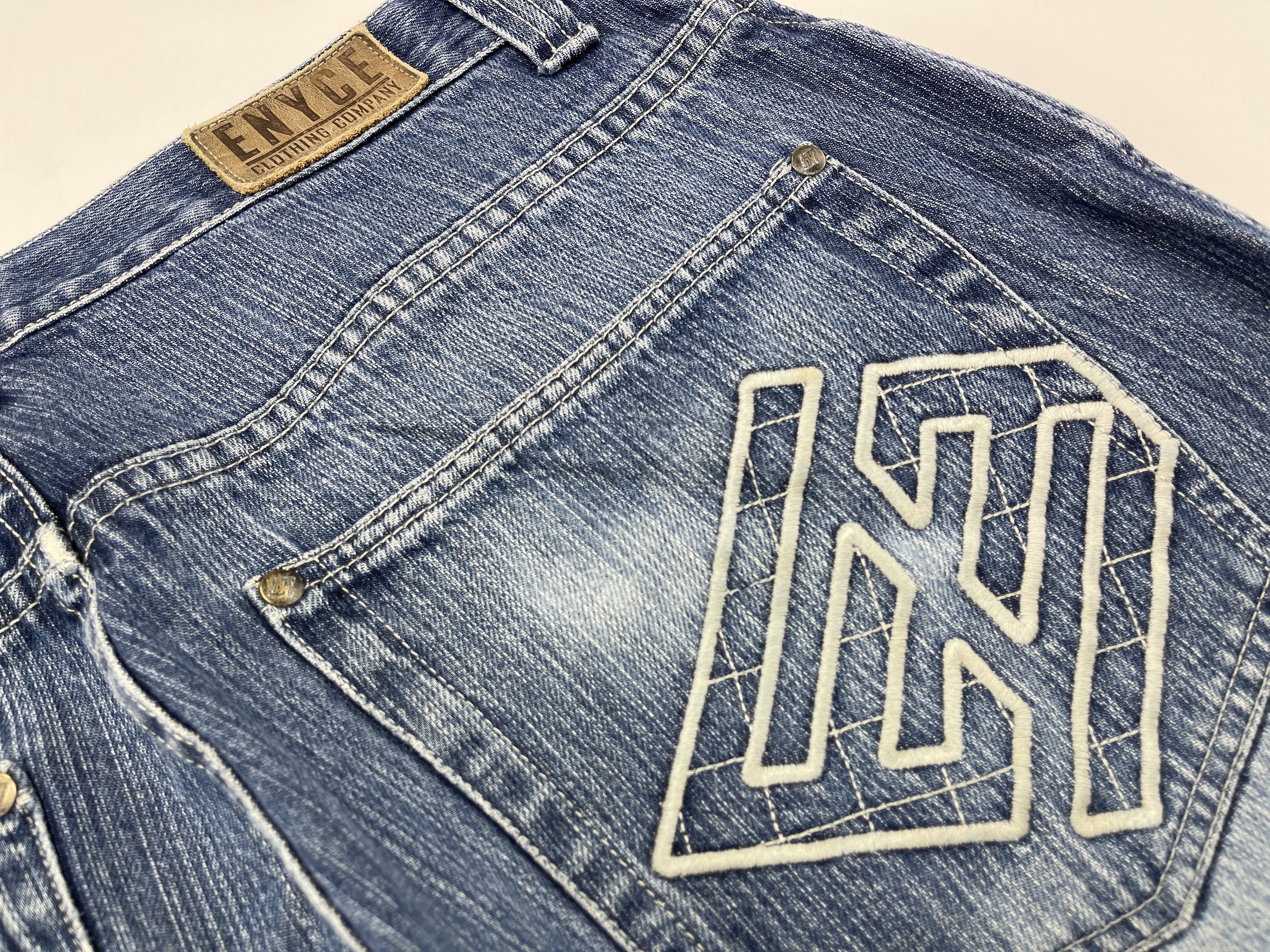 Enyce Enyce jeans, baggy, vintage 90s hip hop skater Y2K size W 32 Size US 32 / EU 48 - 8 Thumbnail