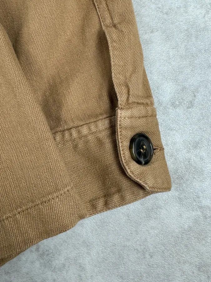 A.P.C. A.P.C. Camel Cotton Shirt Jacket Cargo Pockets Size US M / EU 48-50 / 2 - 9 Thumbnail