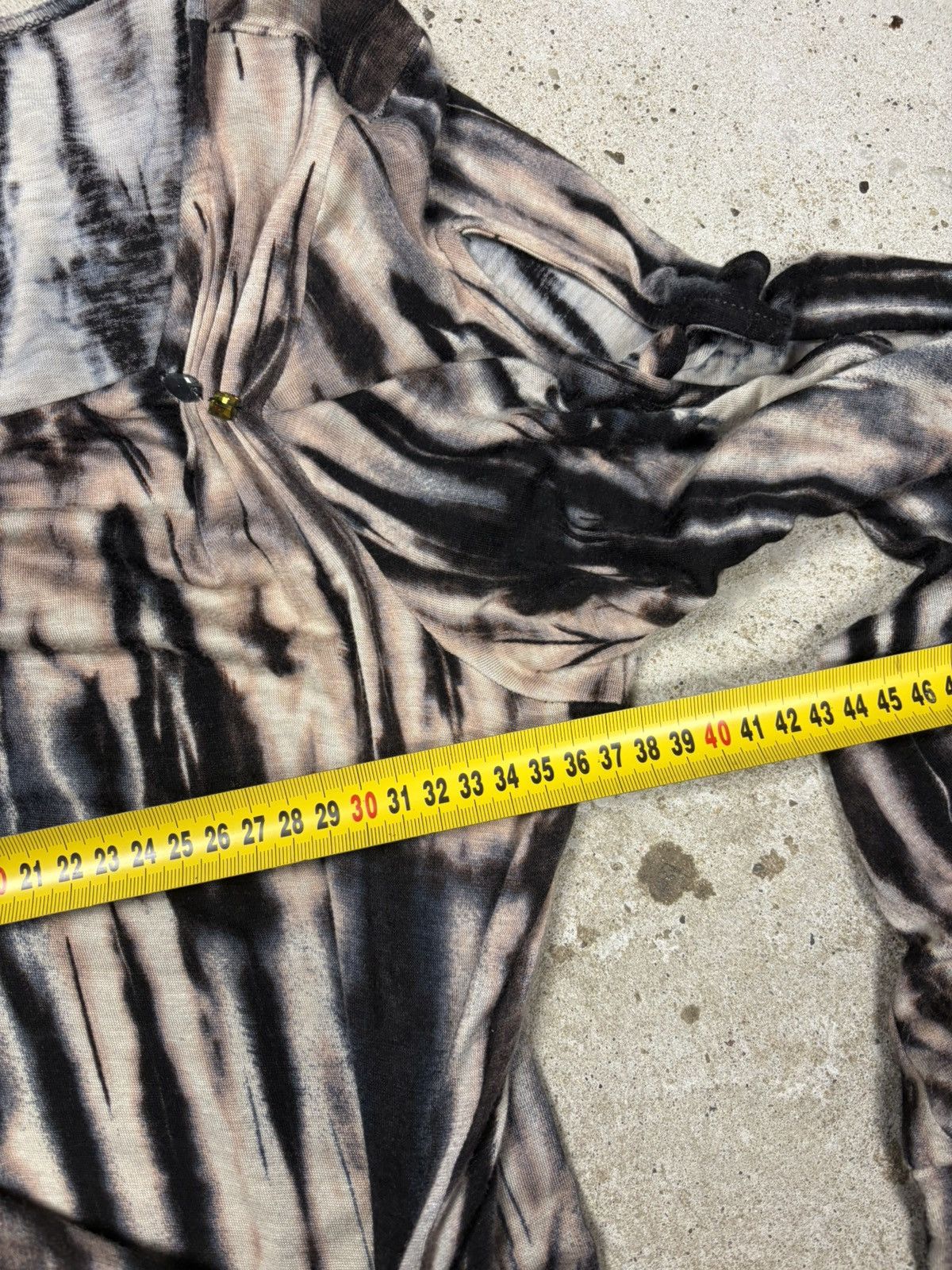 Roberto Cavalli Vintage Roberto Cavalli Animal Print Asymmetrical Dress Size S / US 4 / IT 40 - 13 Thumbnail