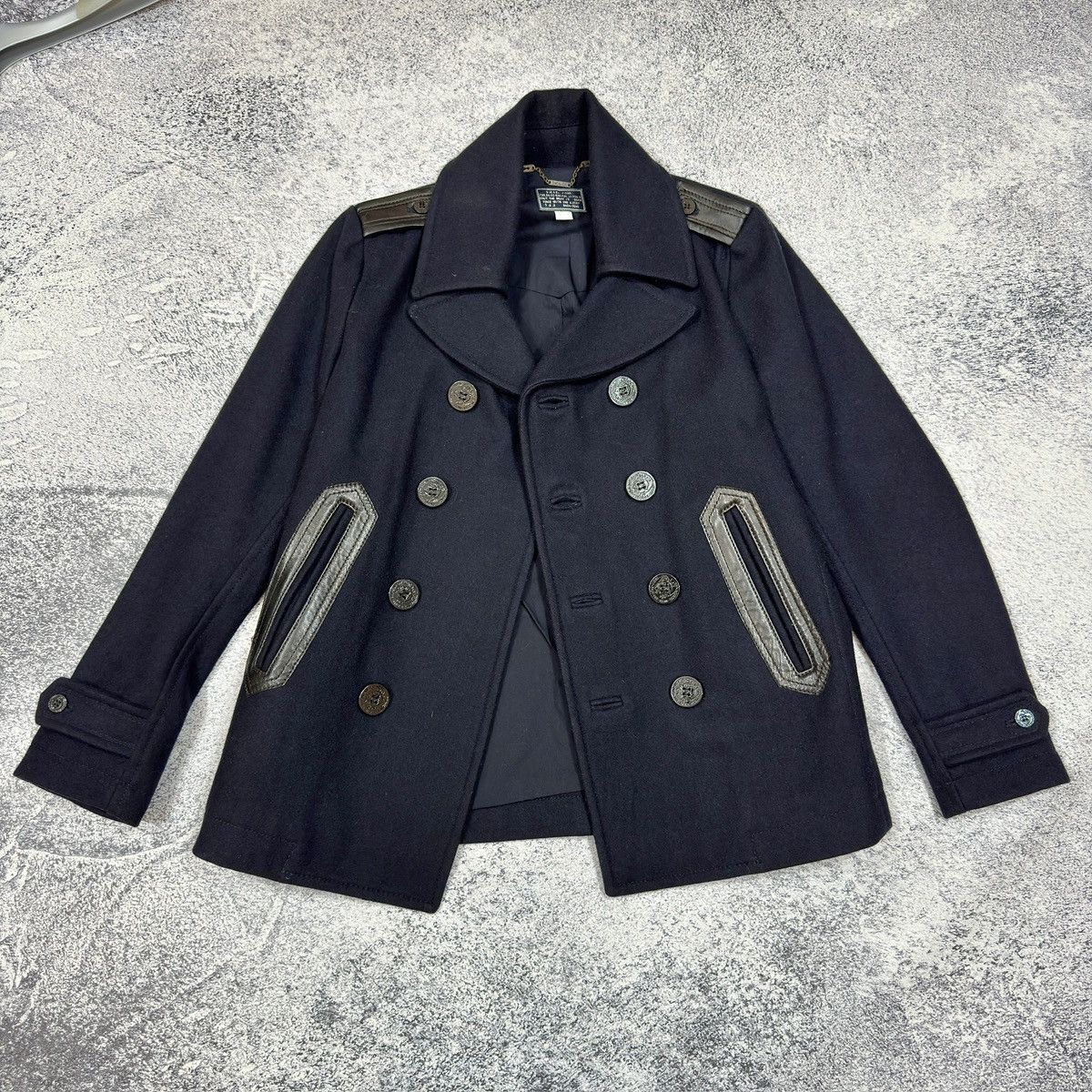 Diesel Diesel mens wool pea coat M size Size US M / EU 48-50 / 2 - 15 Thumbnail