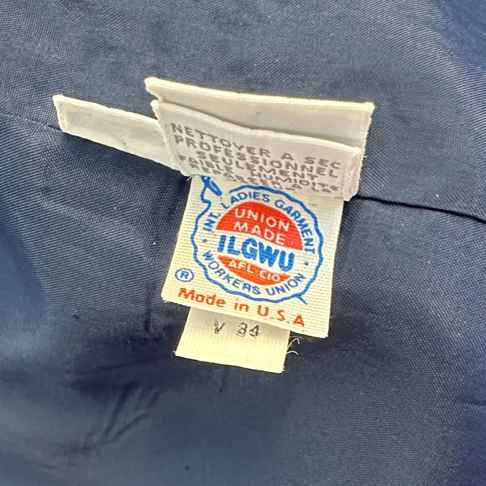 Other Liz Claiborne Collection Union Made sz 8 100% Wool Blazer Size L / US 10 / IT 46 - 4 Thumbnail