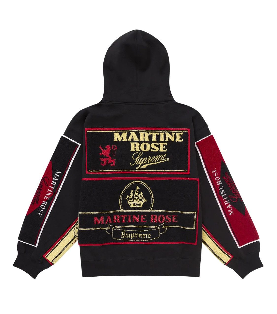Supreme Martine Rose Hooded Sweatshirt Zip Sweatshirt Supreme