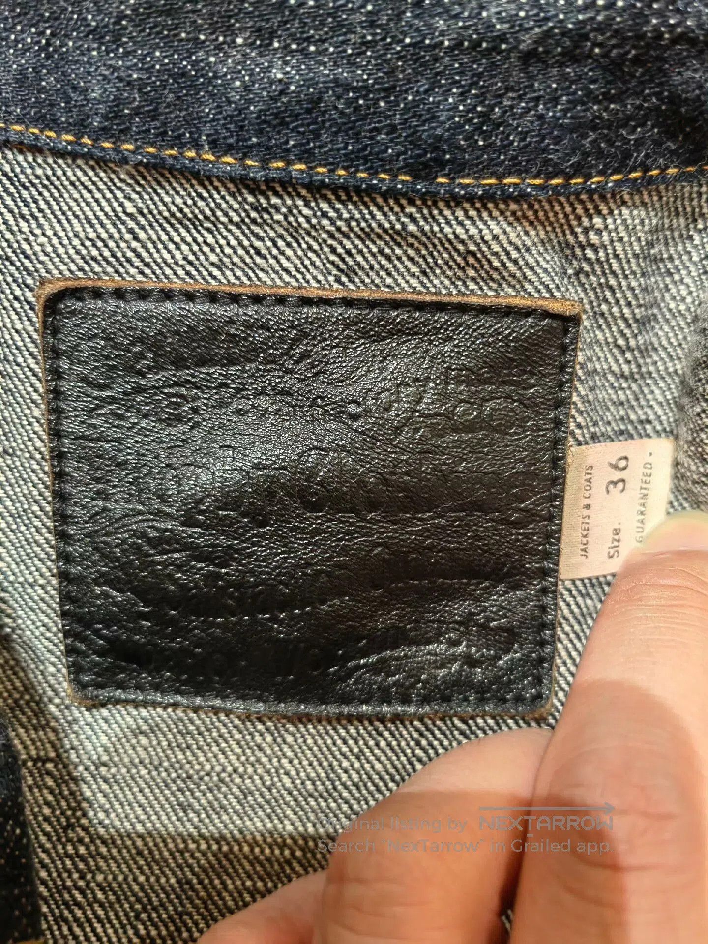 Trophy Clothing TROPHY CLOTHING 15th Anniv 14.5oz Denim Jacket. Size US S / EU 44-46 / 1 - 4 Thumbnail