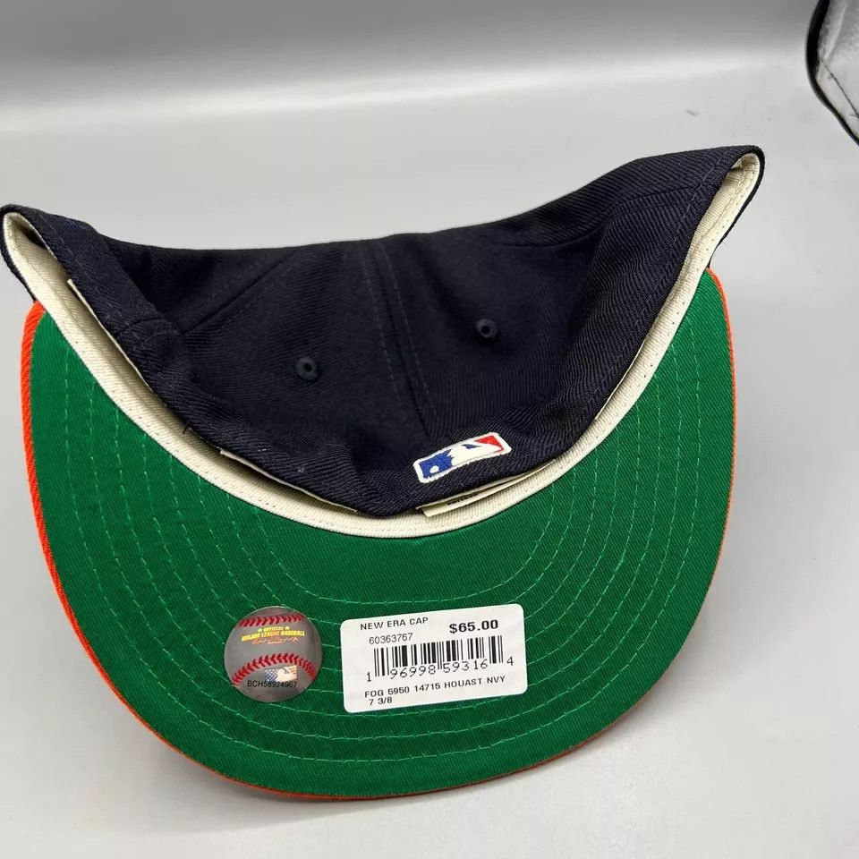 New Era Fear of God Hat Men 7 3/8 59Fifty New Era Houston Astros FOG Size ONE SIZE - 4 Thumbnail
