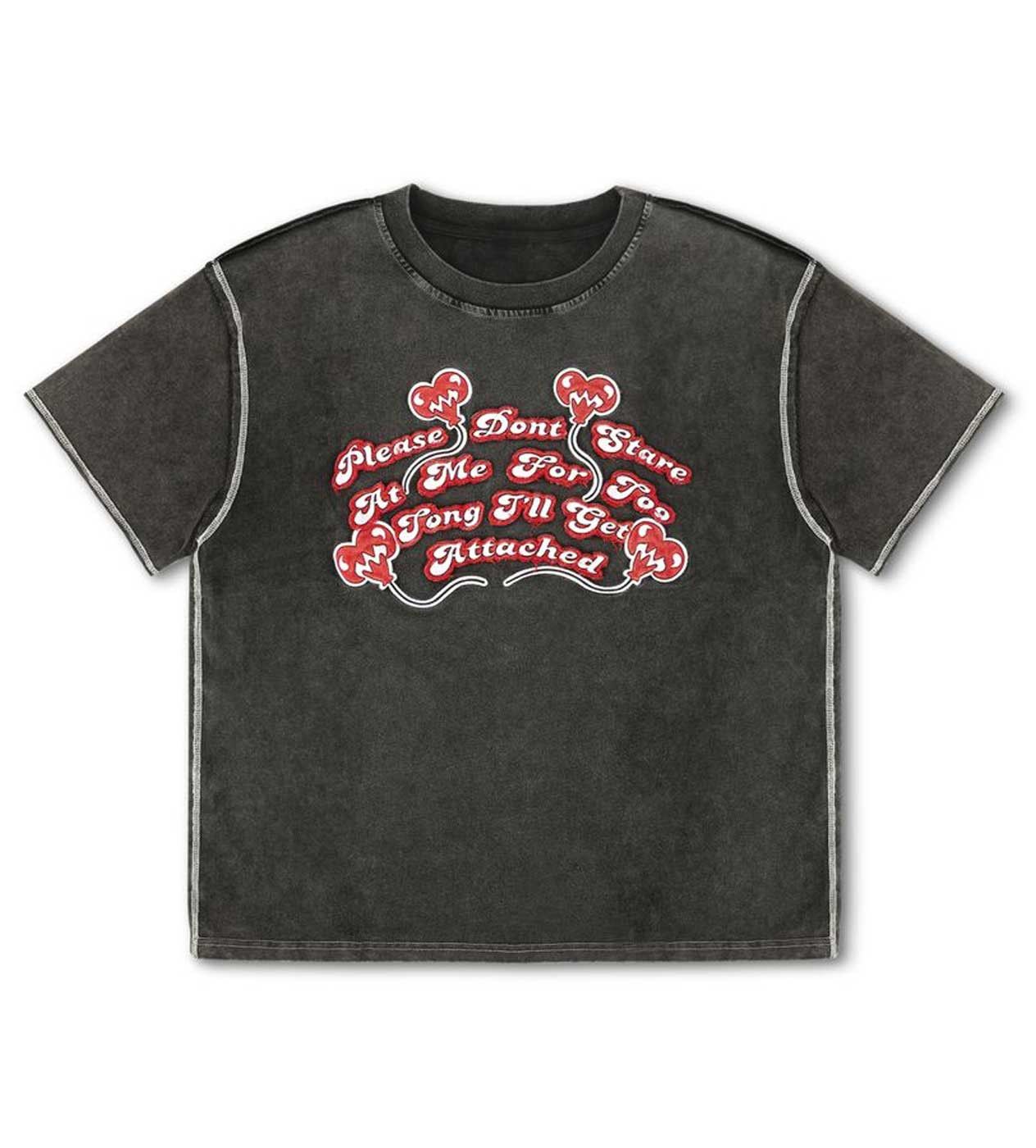 Other WNTD Don't Stare Tee Washed Black Size US XXL / EU 58 / 5 - 1 Thumbnail