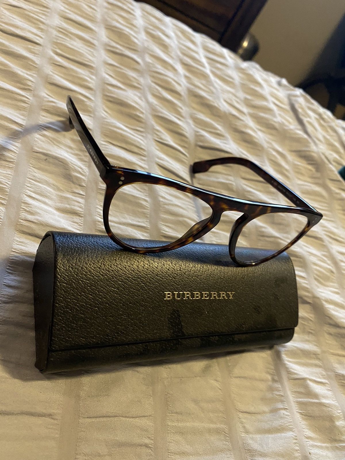 image of Burberry Sunglasses in Brown, Men's
