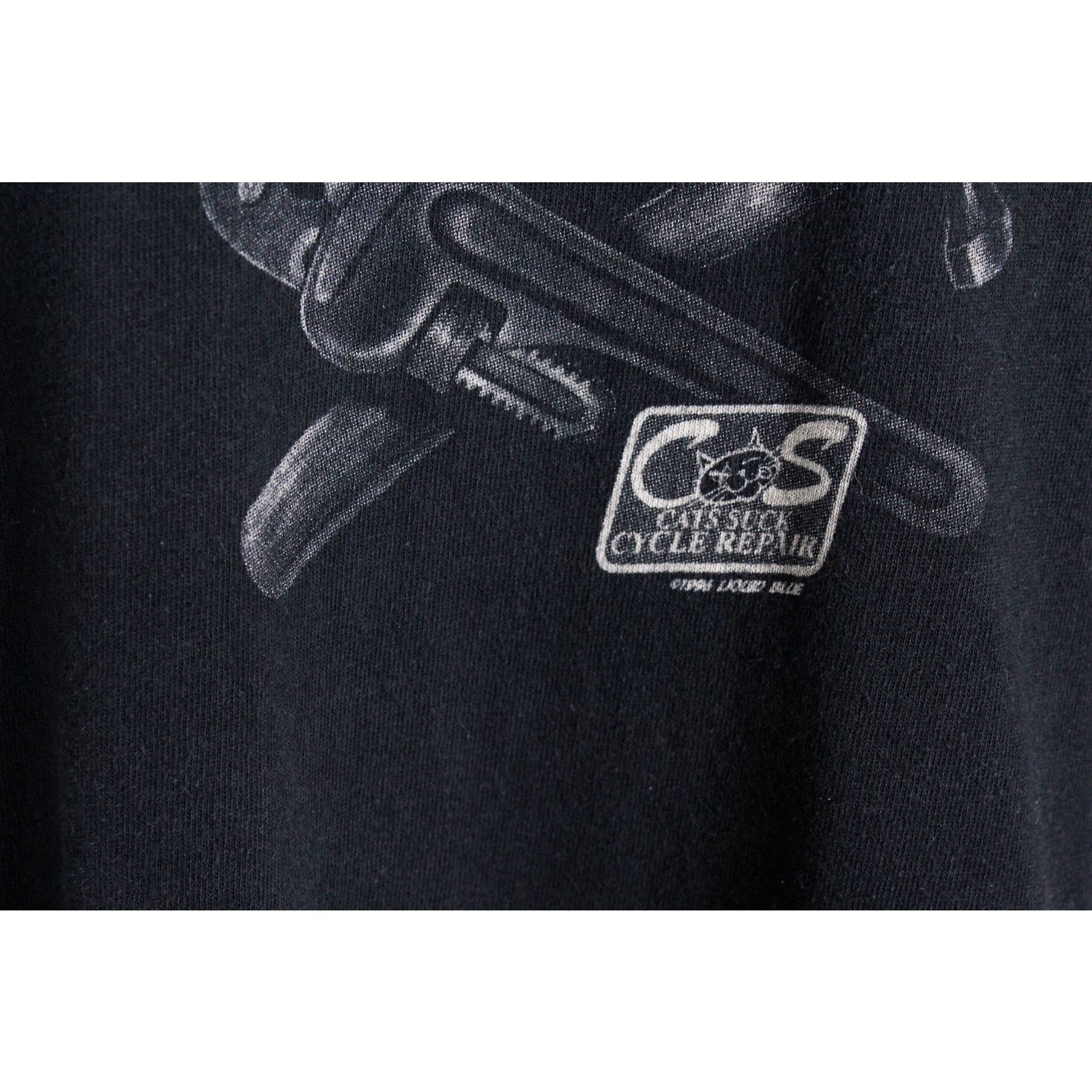 Liquid Blue × Vintage Vintage 1996 Liquid Blue Bulldog Cats Suck Tee T-shirt 90s Size US L / EU 52-54 / 3 - 3 Thumbnail