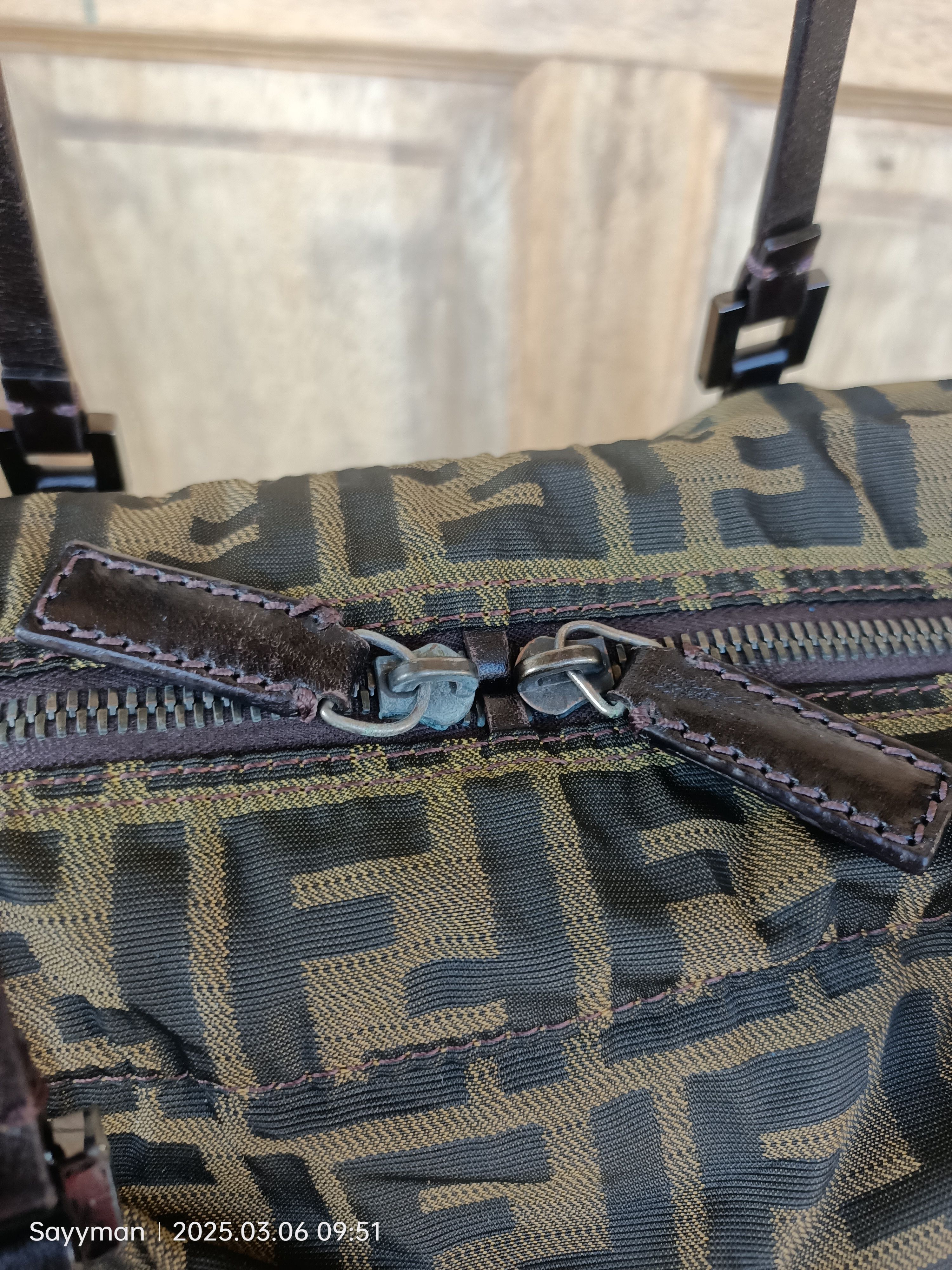 Fendi FENDI Monogram Zucca Baguette bag Size ONE SIZE - 17 Thumbnail