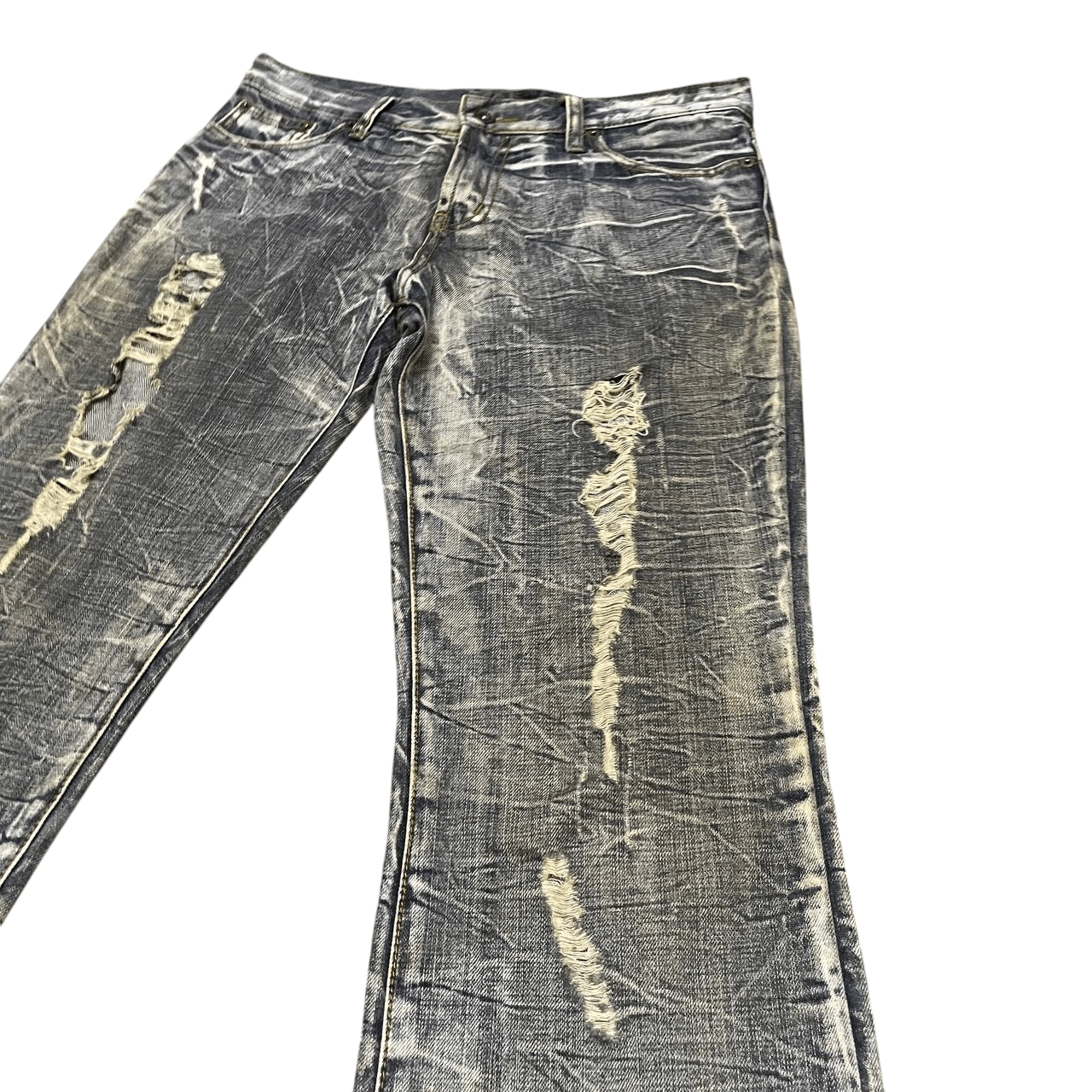 semanticdesign Vintage Semantic Design Flared Jeans Size US 31 - 5 Thumbnail