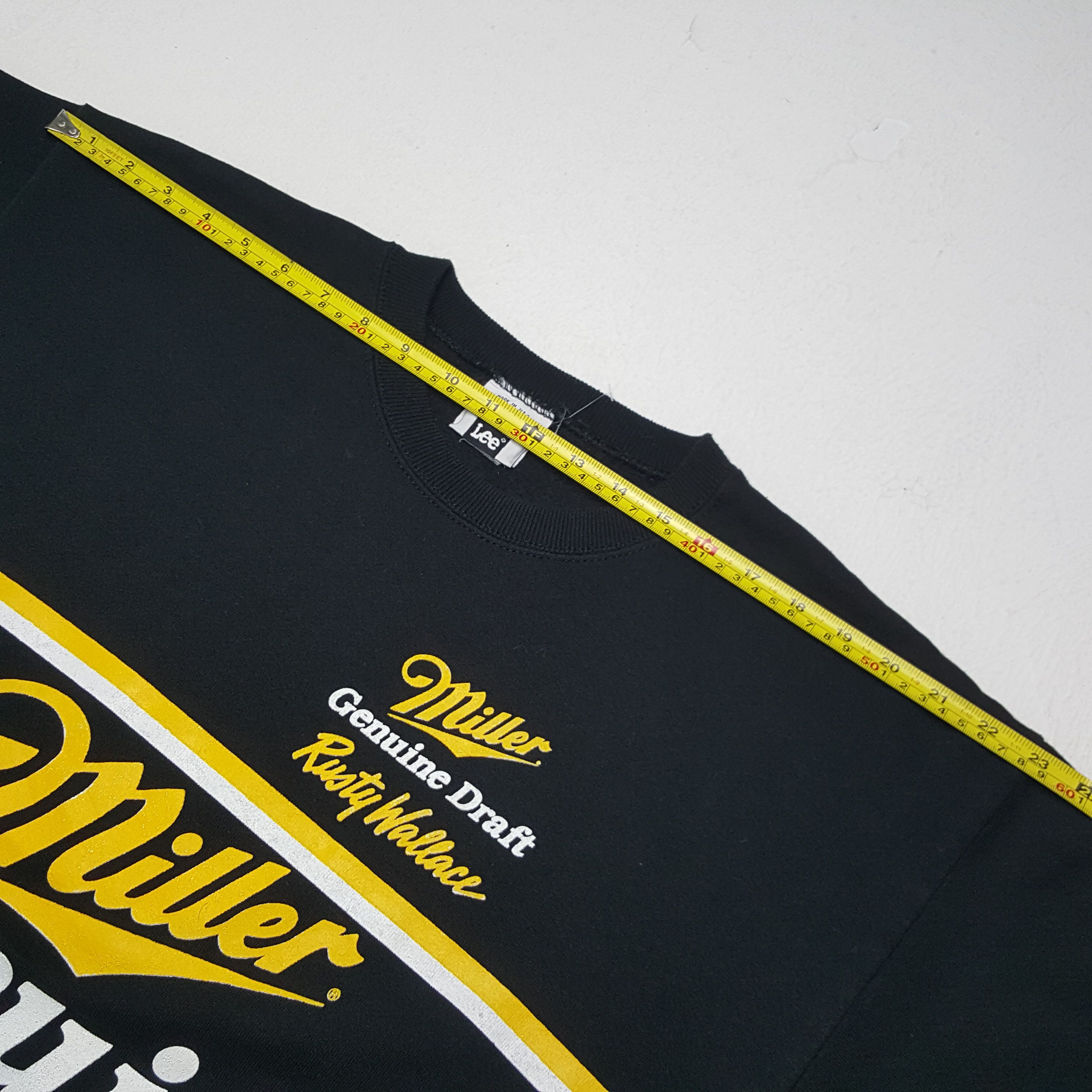 Lee × Vintage Vintage 90's Miller Rusty Genuine Draft Promo Sweatshirt Size US M / EU 48-50 / 2 - 5 Thumbnail