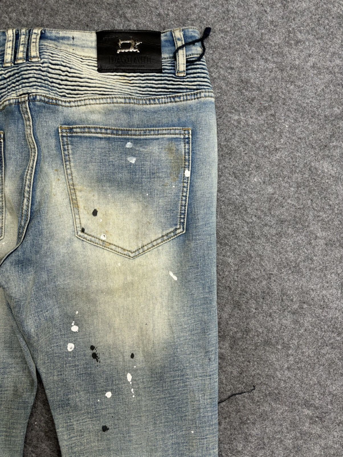 Other 💥Insane Biker Style💥Damati Biker Paint Splatter Pant F501 Size US 34 / EU 50 - 13 Thumbnail