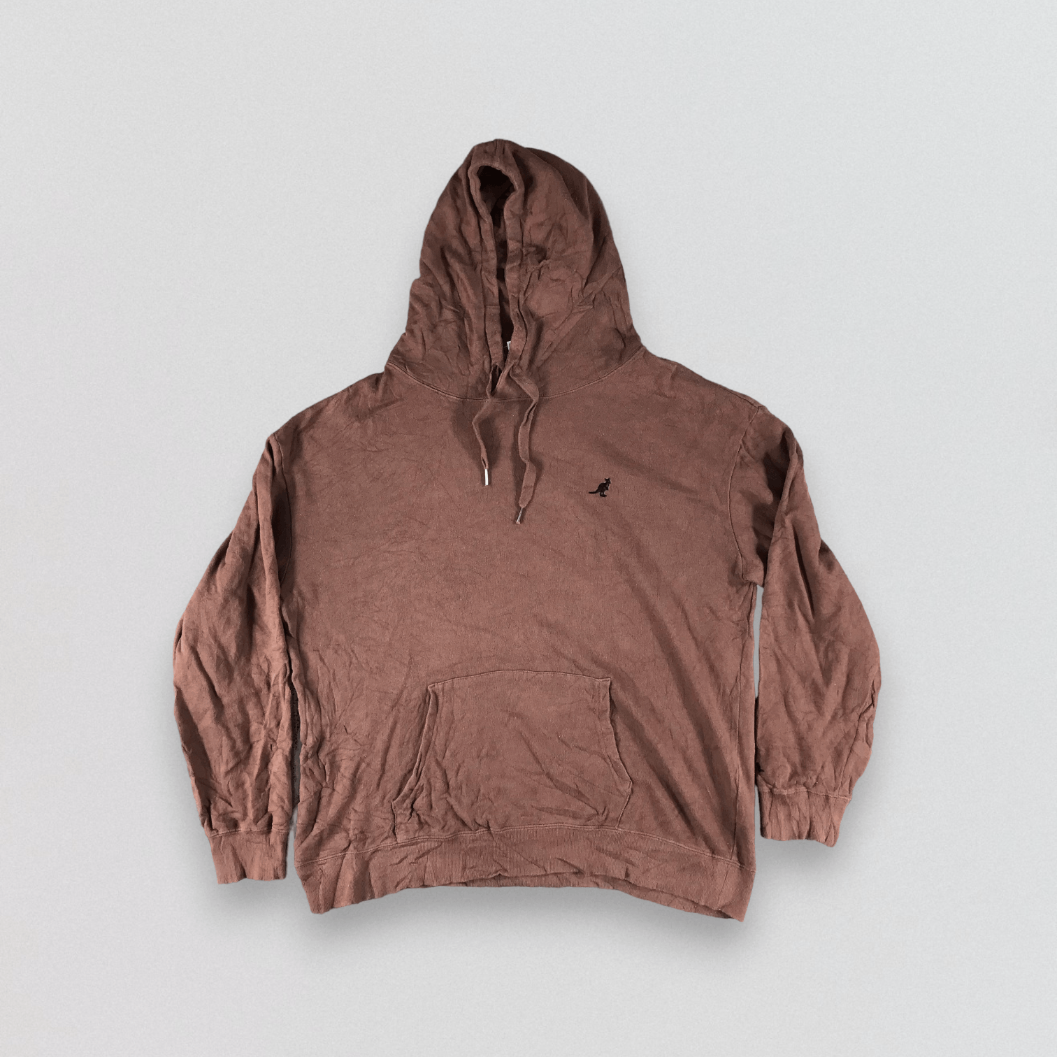 Kangol Kongol Hoodie Brown Pull Over Sweater F133 Size US XL / EU 56 / 4 - 1 Thumbnail