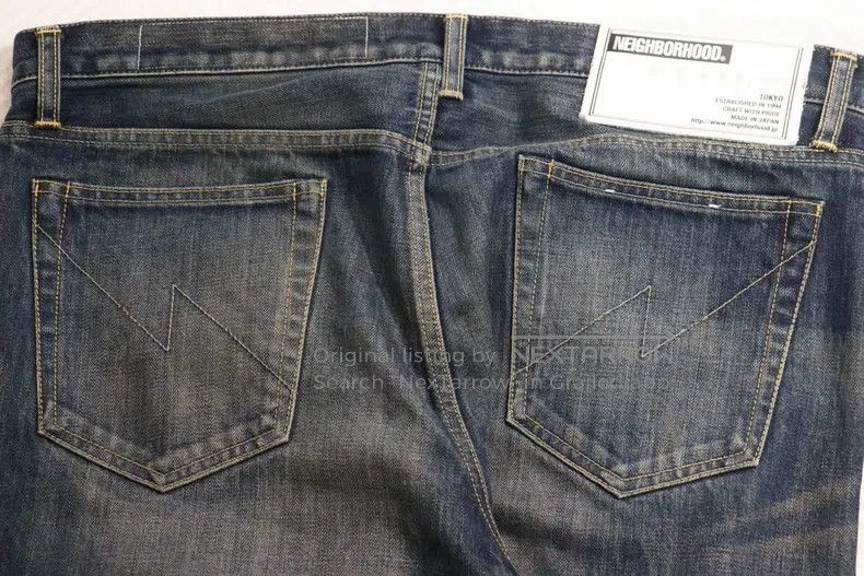 Neighborhood Neighborhood size XL Washed Denim Jeans Washed DP Narrow J Size US 27 - 4 Thumbnail
