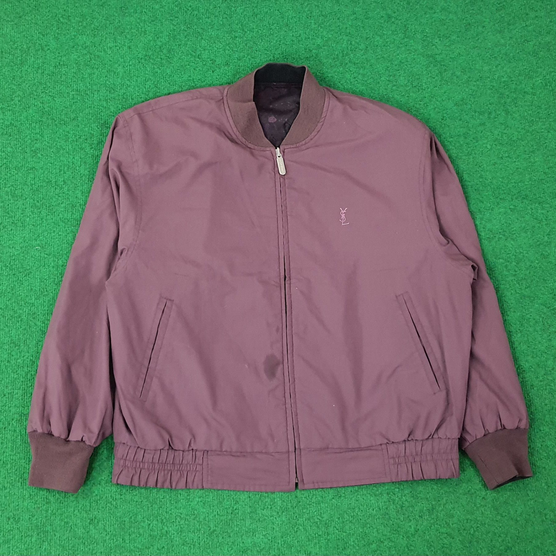 Yves Saint Laurent Vintage Yves Saint Laurent YSL Reversible Jacket C227N23 Size US L / EU 52-54 / 3 - 4 Thumbnail