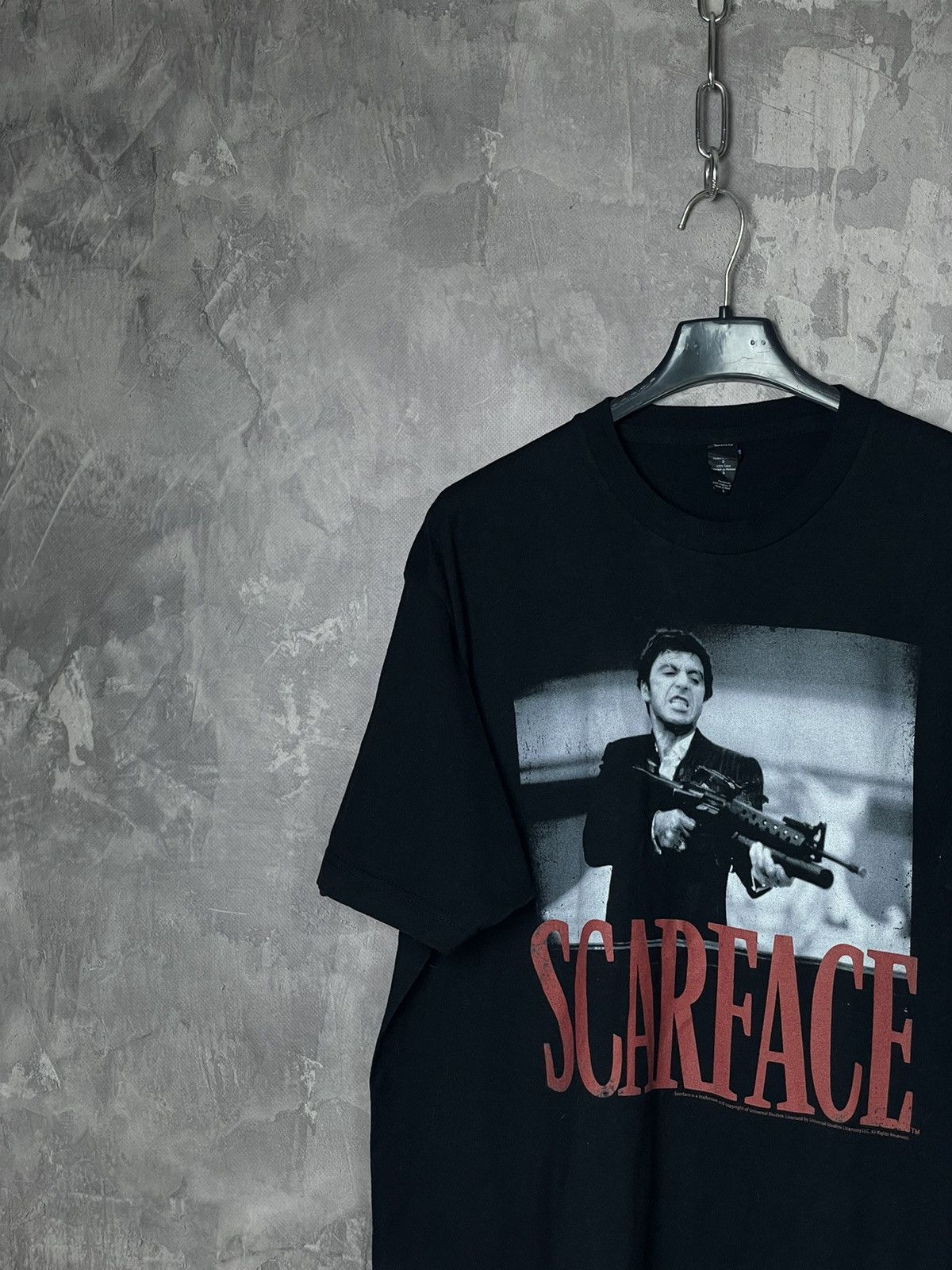 Other 🔥 T-Shirts Scarface Tony Montana Black Size L Movie 🔥 Size US L / EU 52-54 / 3 - 3 Thumbnail