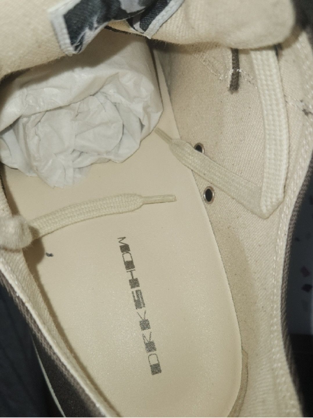 Rick Owens Drkshdw Rick Owens DRKSHDW LOW TOP SNEAKERS Size US 11 / EU 44 - 4 Thumbnail