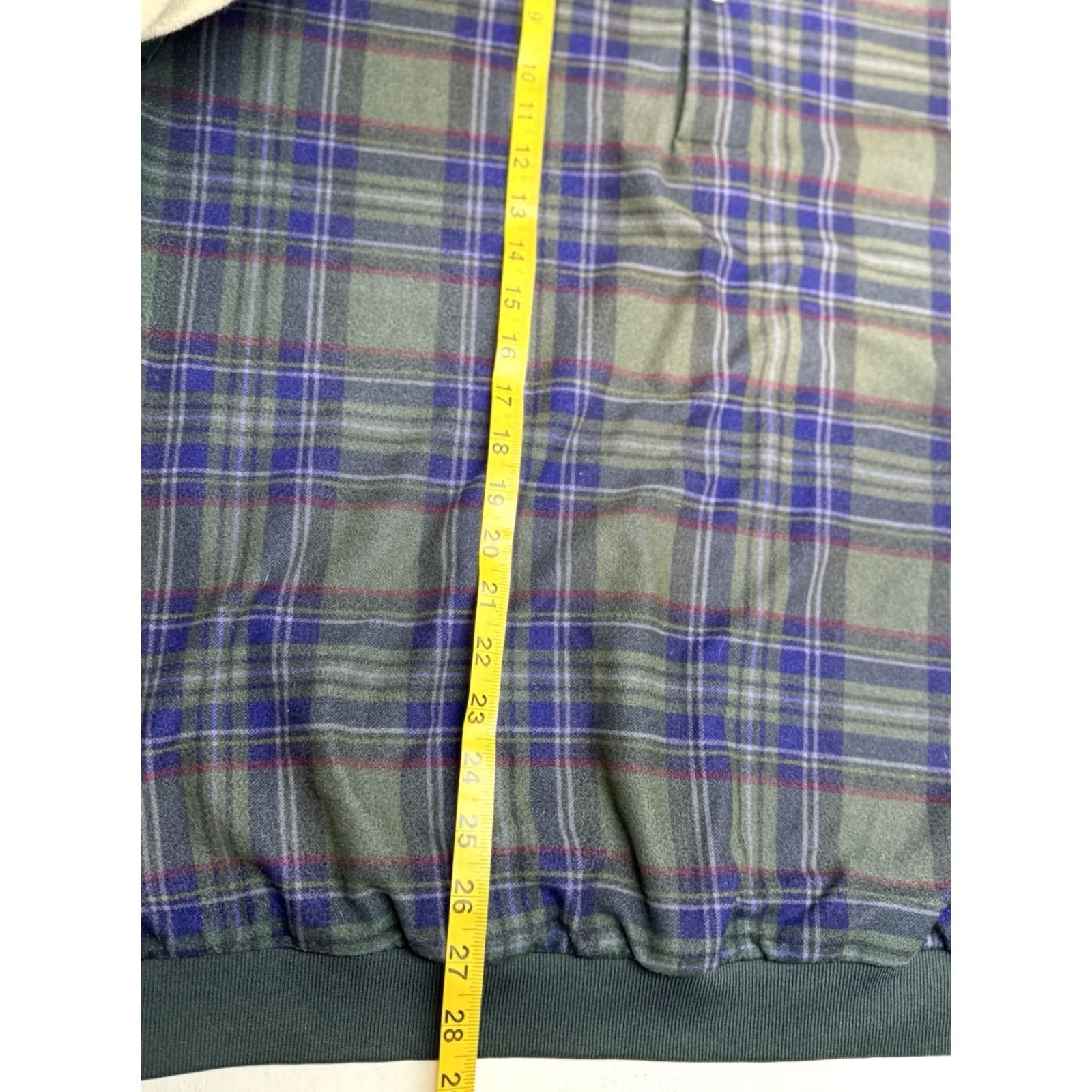 Vintage VINTAGE 90s Golf Windbreaker Pullover Sun Mountain XL Men Green Plaid Button Snap Mock Core Size US XL / EU 56 / 4 - 5 Thumbnail