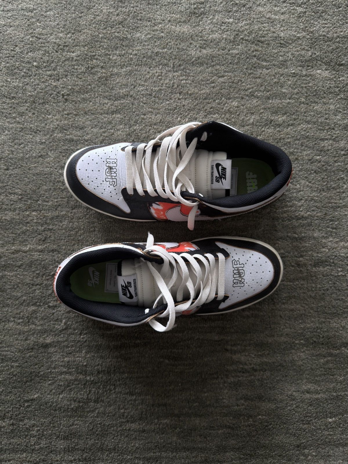 Huf × Nike HUF X NIKE DUNK LOW SAN FRAN Size US 9.5 / EU 42-43 - 2 Thumbnail