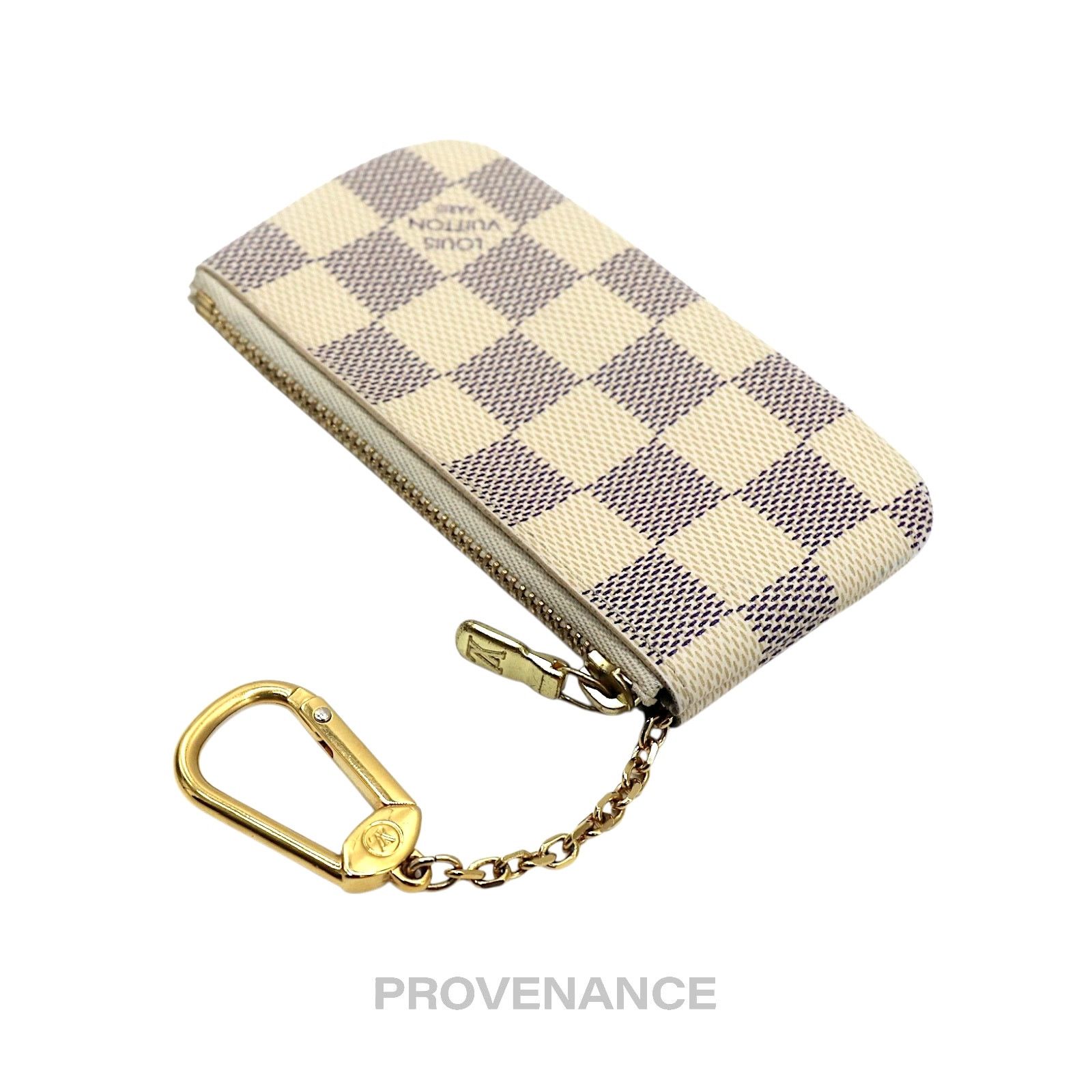 Louis Vuitton 🔴 Louis Vuitton Key Pouch Cles - Damier Azur Size ONE SIZE - 5 Thumbnail