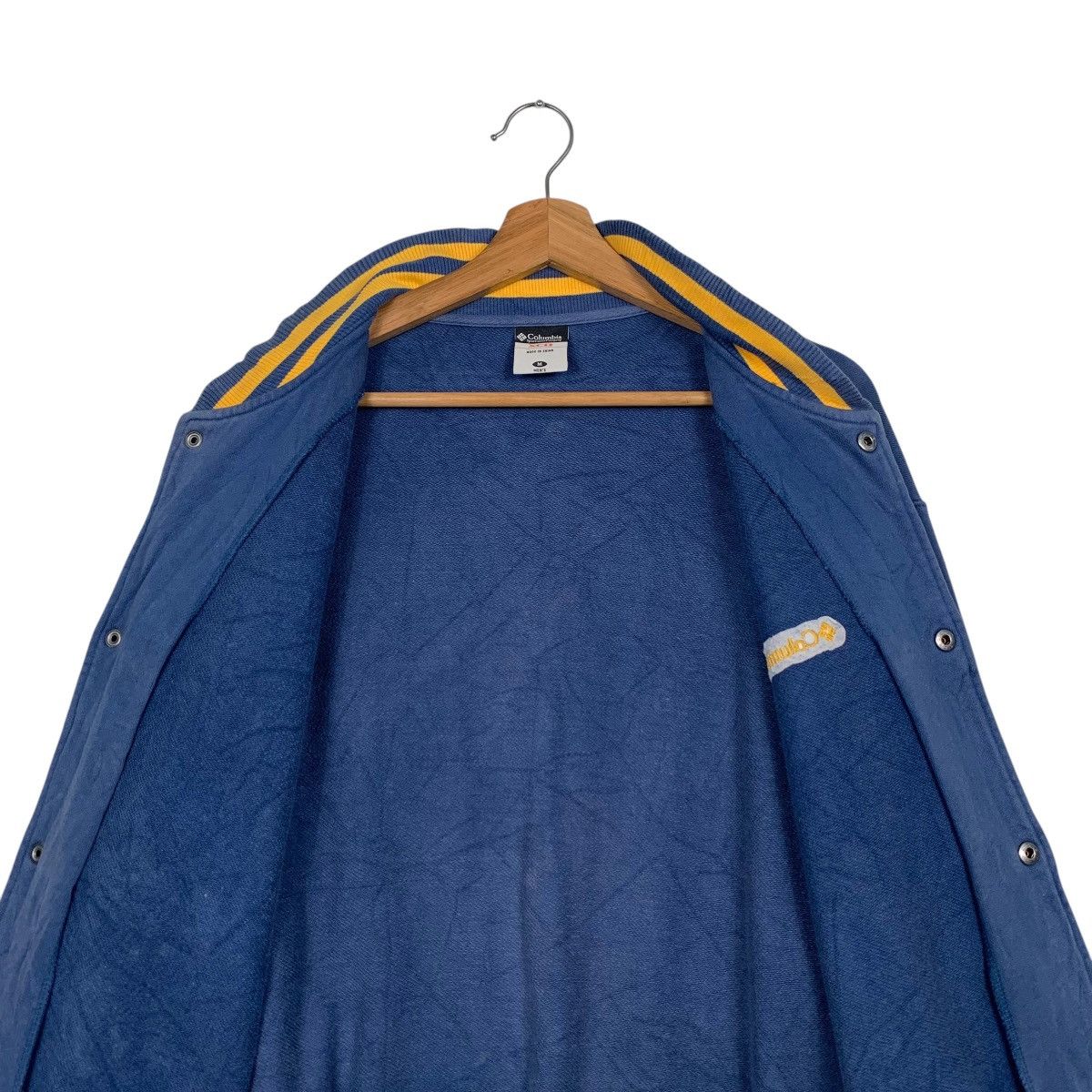 Columbia COLUMBIA Small Logo Blue Varsity Jacket #1720-C76 Size US M / EU 48-50 / 2 - 12 Thumbnail