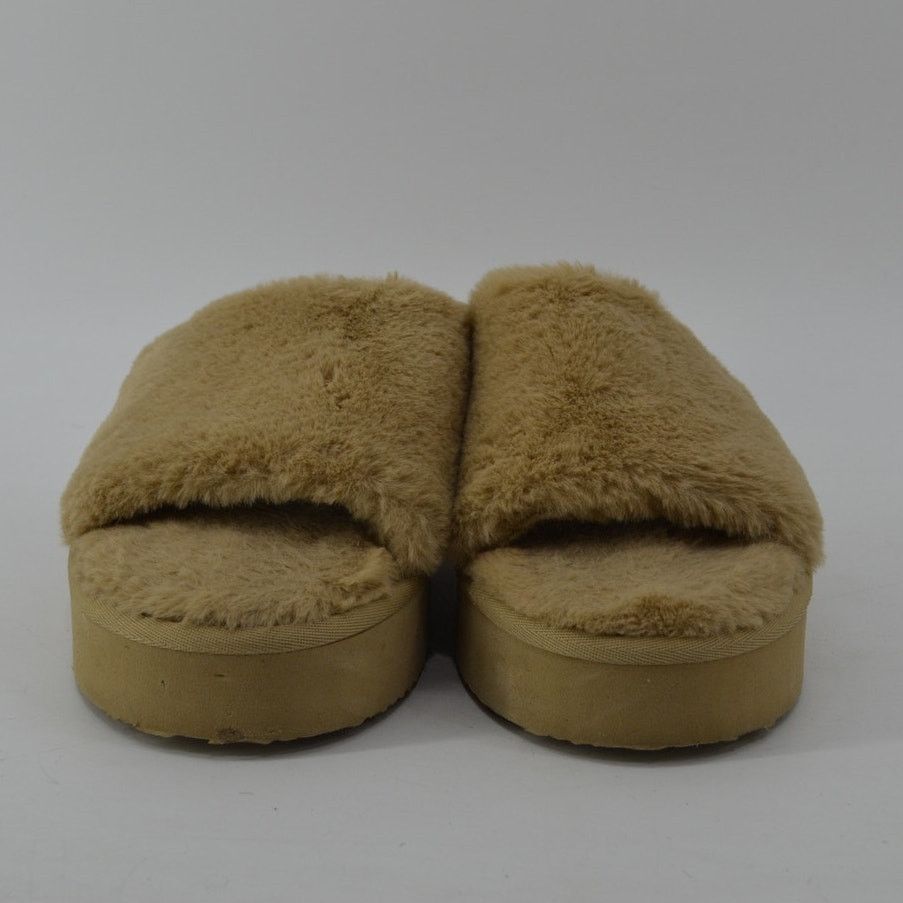 Other Mukluks Size 7-8 Kirstey Platform Slide Slipper Irish Cream Size US 8 / IT 38 - 2 Thumbnail