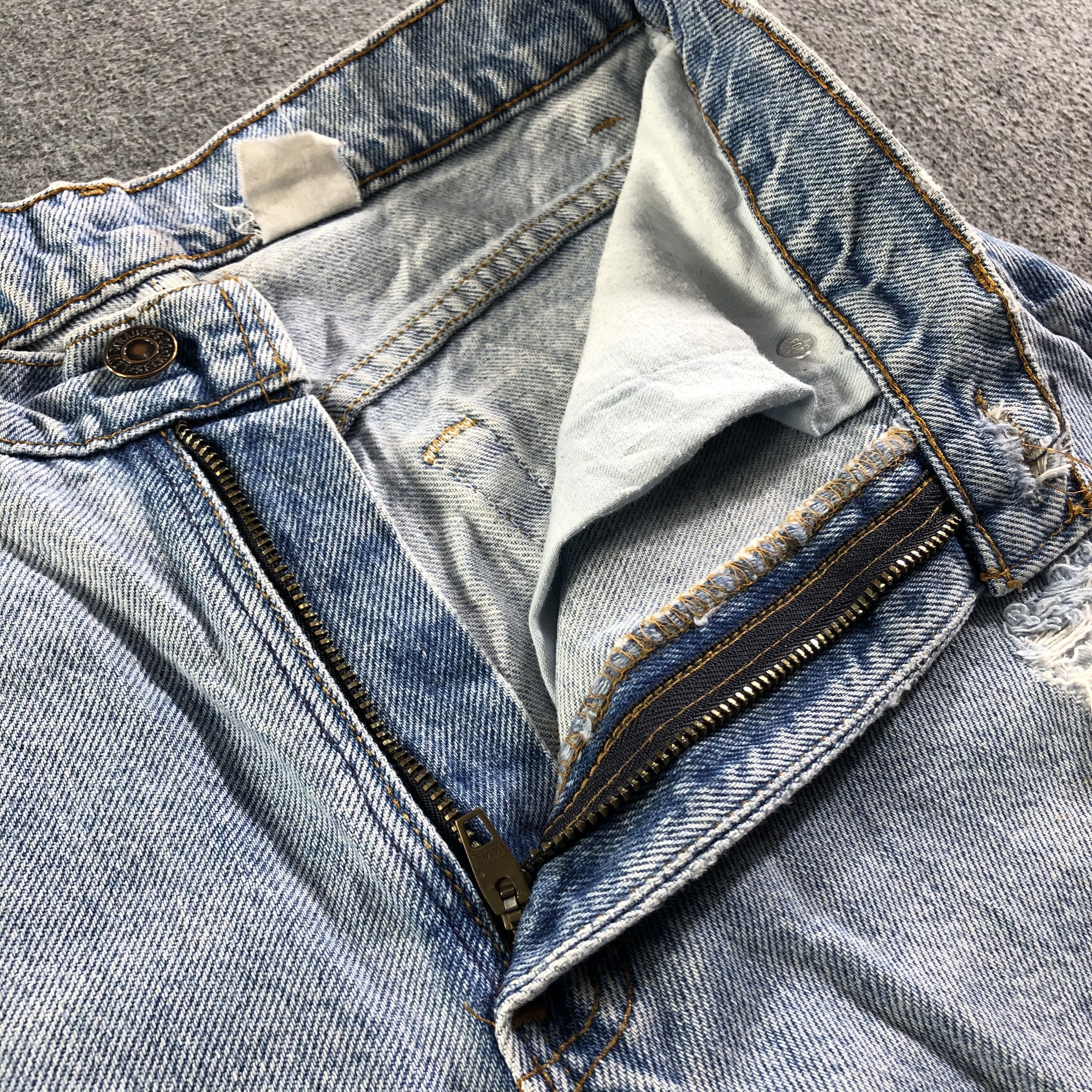Levi's 90s Vintage Light Wash Levis 512 Jeans-J3503 Size 28" / US 6 / IT 42 - 7 Thumbnail