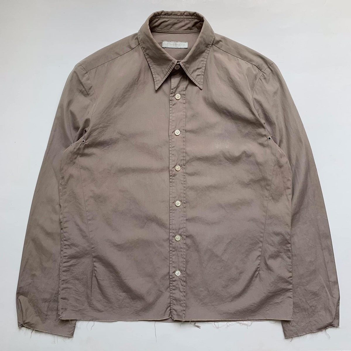 Number (N)ine × Takahiromiyashita The Soloist. 2001 Number Nine Knight Croped Shirt Size US M / EU 48-50 / 2 - 2 Thumbnail