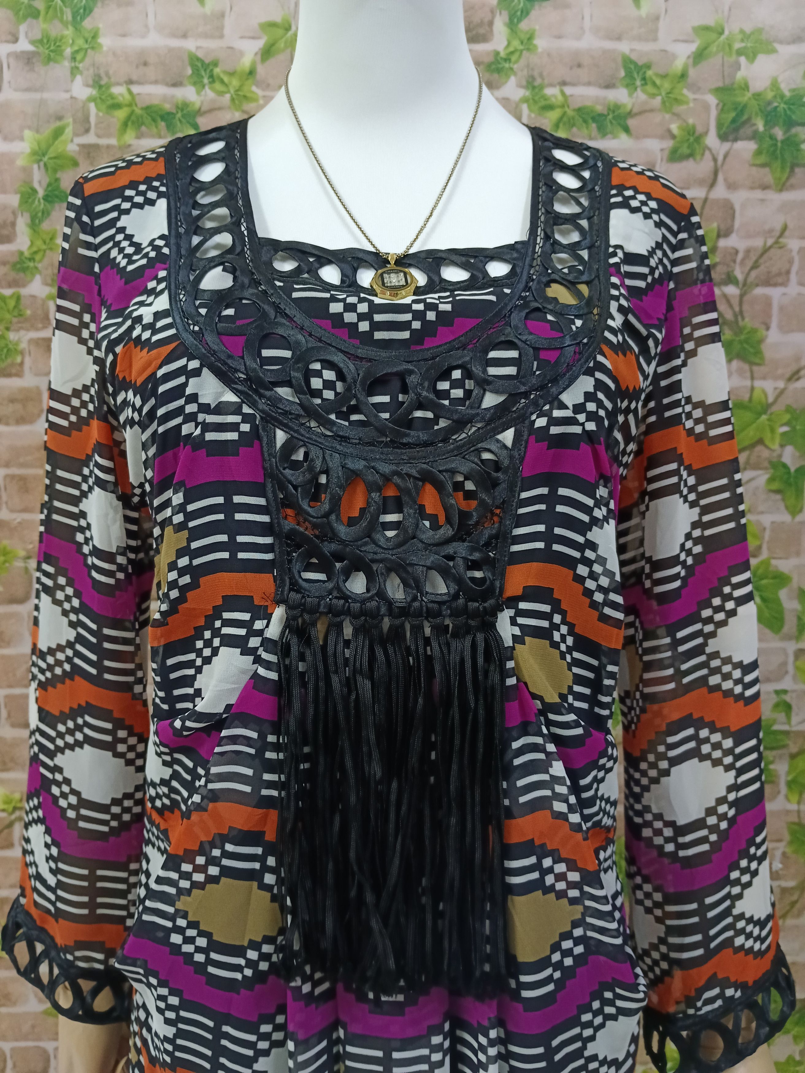 Vivienne Tam VIVIENNE TAM MID DRESS(SIZE 1) Size S / US 4 / IT 40 - 6 Thumbnail