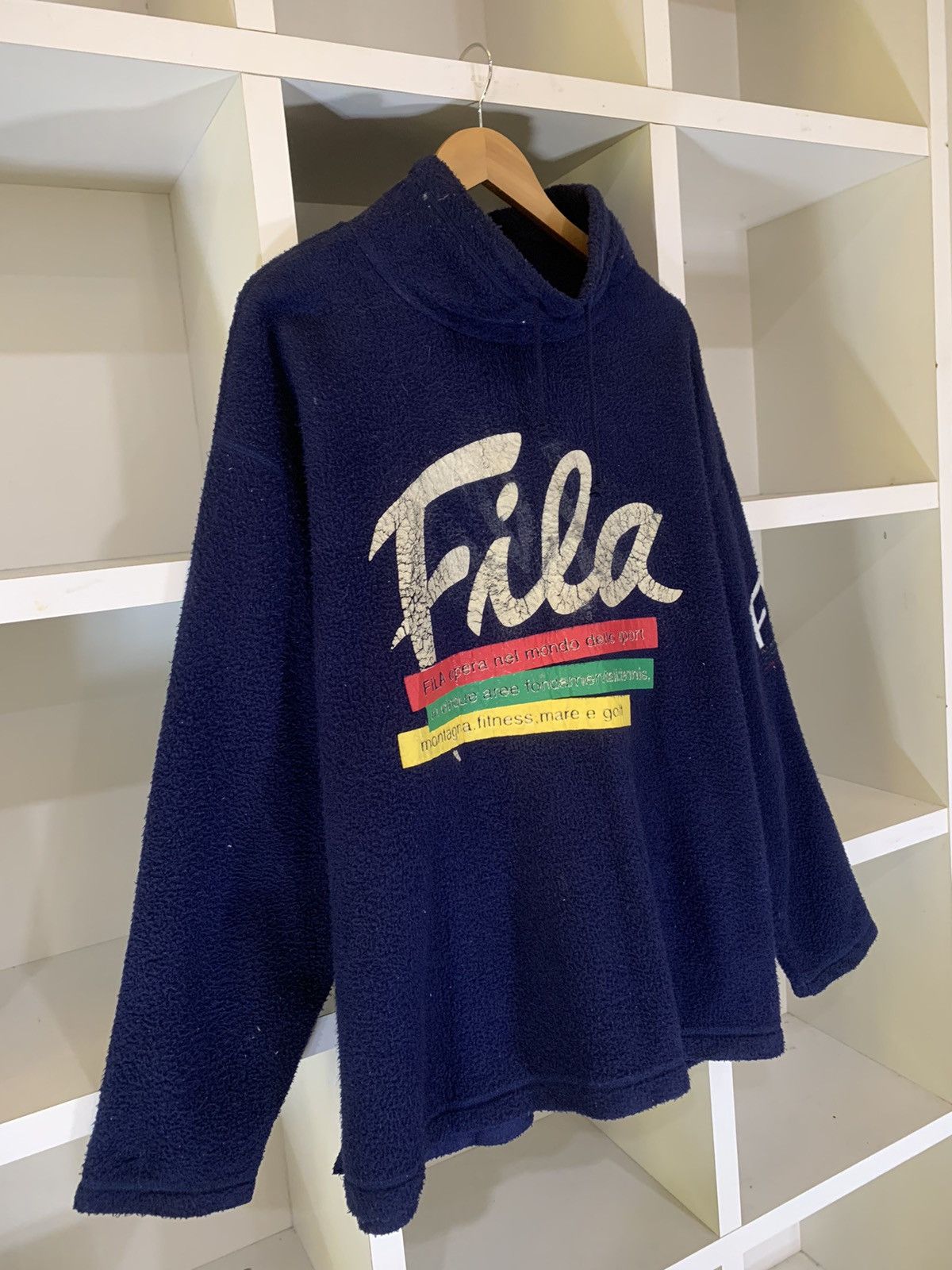 Bjorn Borg × Fila × Vintage Vintage Fila Fleece Sweater Size US L / EU 52-54 / 3 - 4 Thumbnail