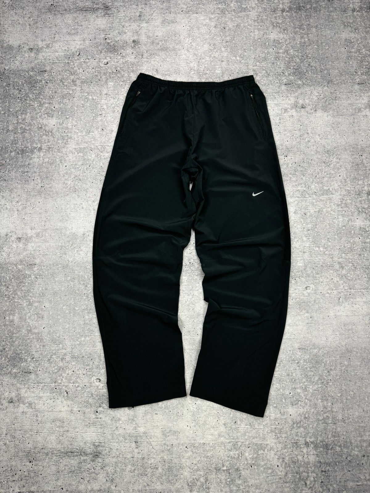 Nike Vintage Nike Y2K Style Reflective Swoosh Logo Drill Pants Size US 34 / EU 50 - 1 Thumbnail