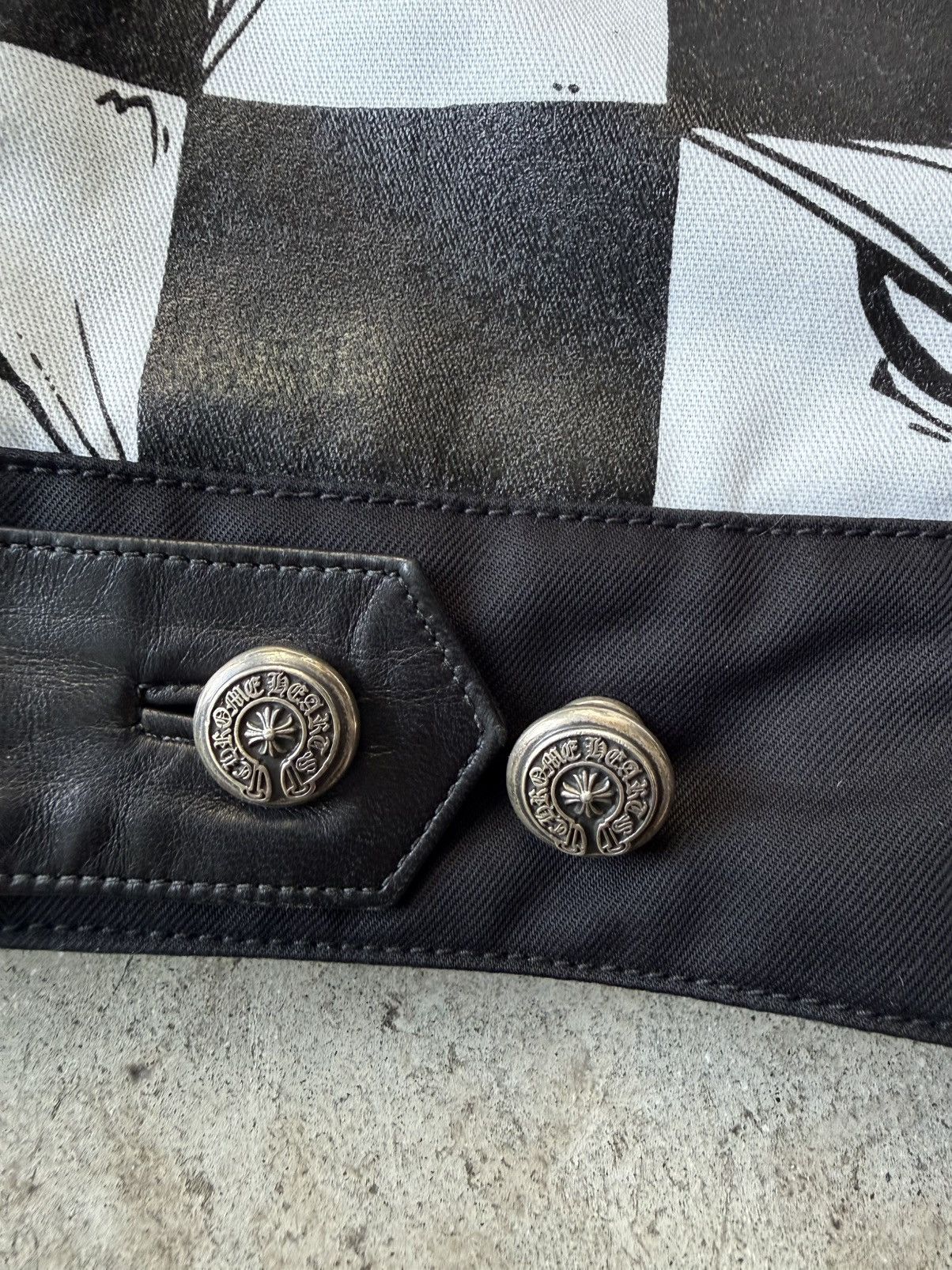 Chrome Hearts CHROME HEARTS MATTY BOY CHECKERED 99 EYES SEX RECORDS JACKET Size US M / EU 48-50 / 2 - 11 Thumbnail