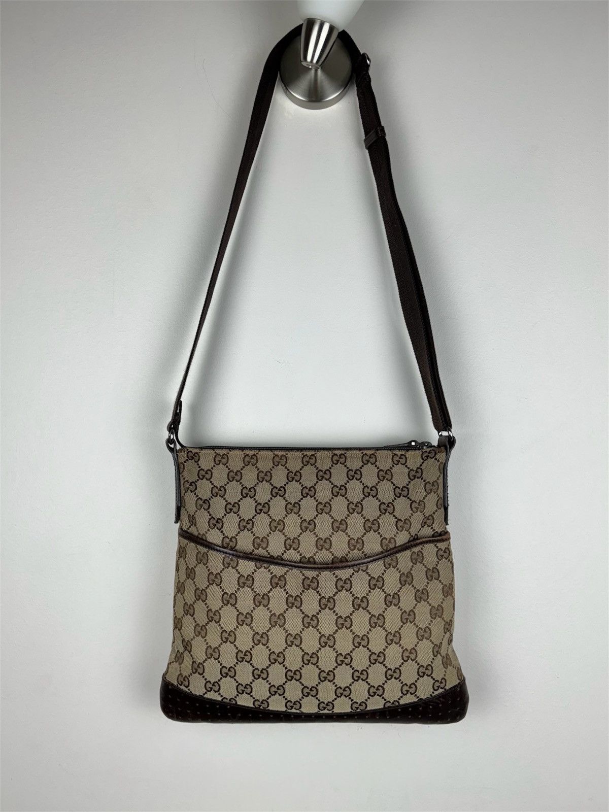 Gucci Luxury shoulder messenger bag Gucci GG original item Size ONE SIZE - 1 Thumbnail