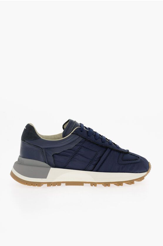 og1mm0724 Lace Up Fringed Sneakers in Multicolor