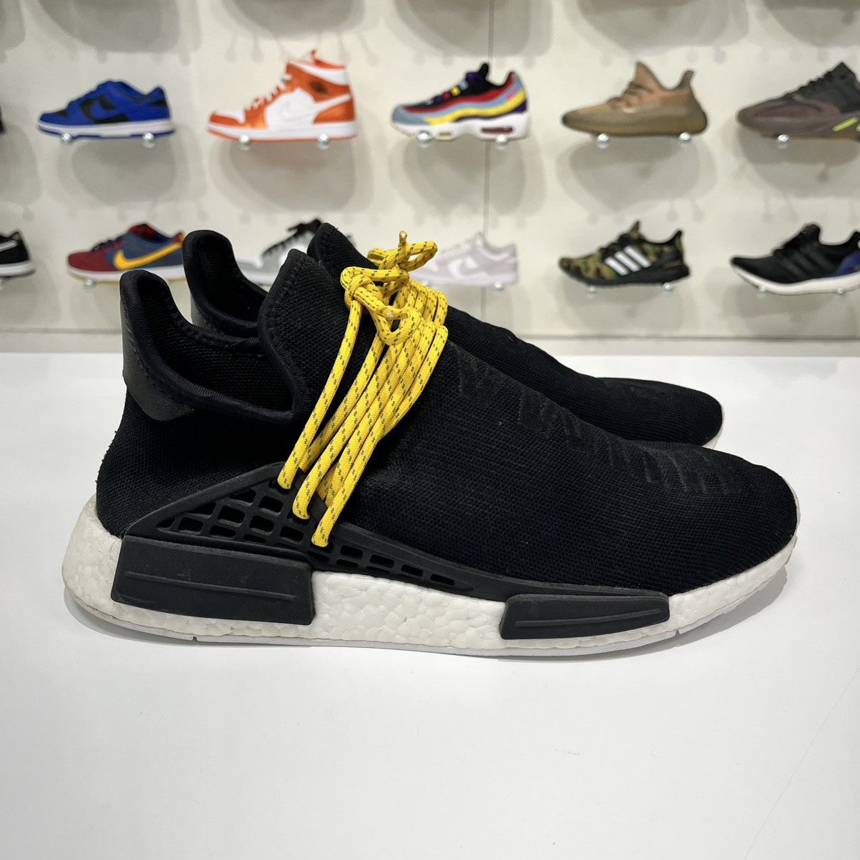 Adidas × Pharrell Adidas NMD HU Pharrell Human Species Black Size US 11 / EU 44 - 7 Thumbnail