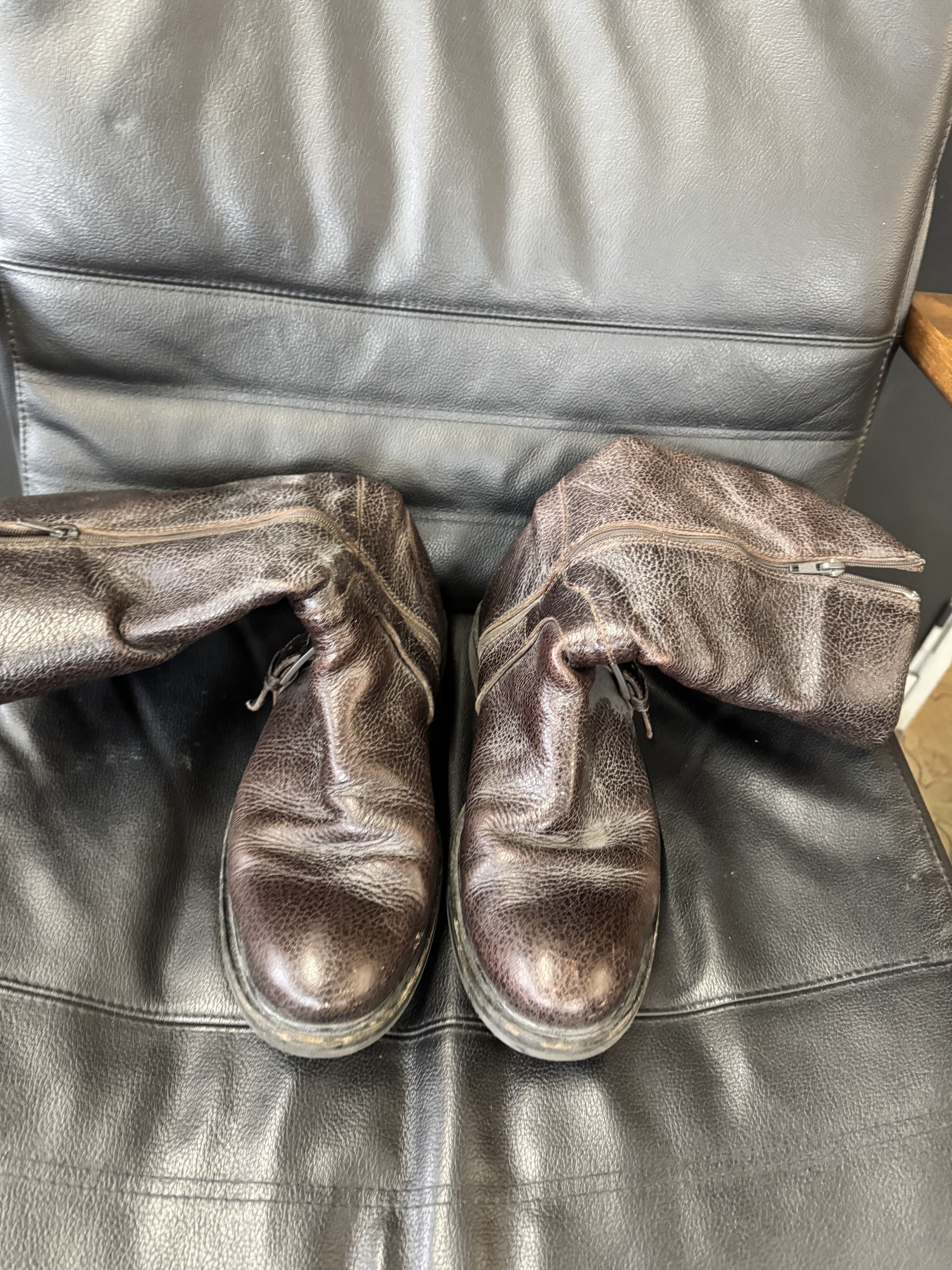 Emporio Armani Boots with buckle and fur lining Size US 9.5 / EU 42-43 - 4 Thumbnail