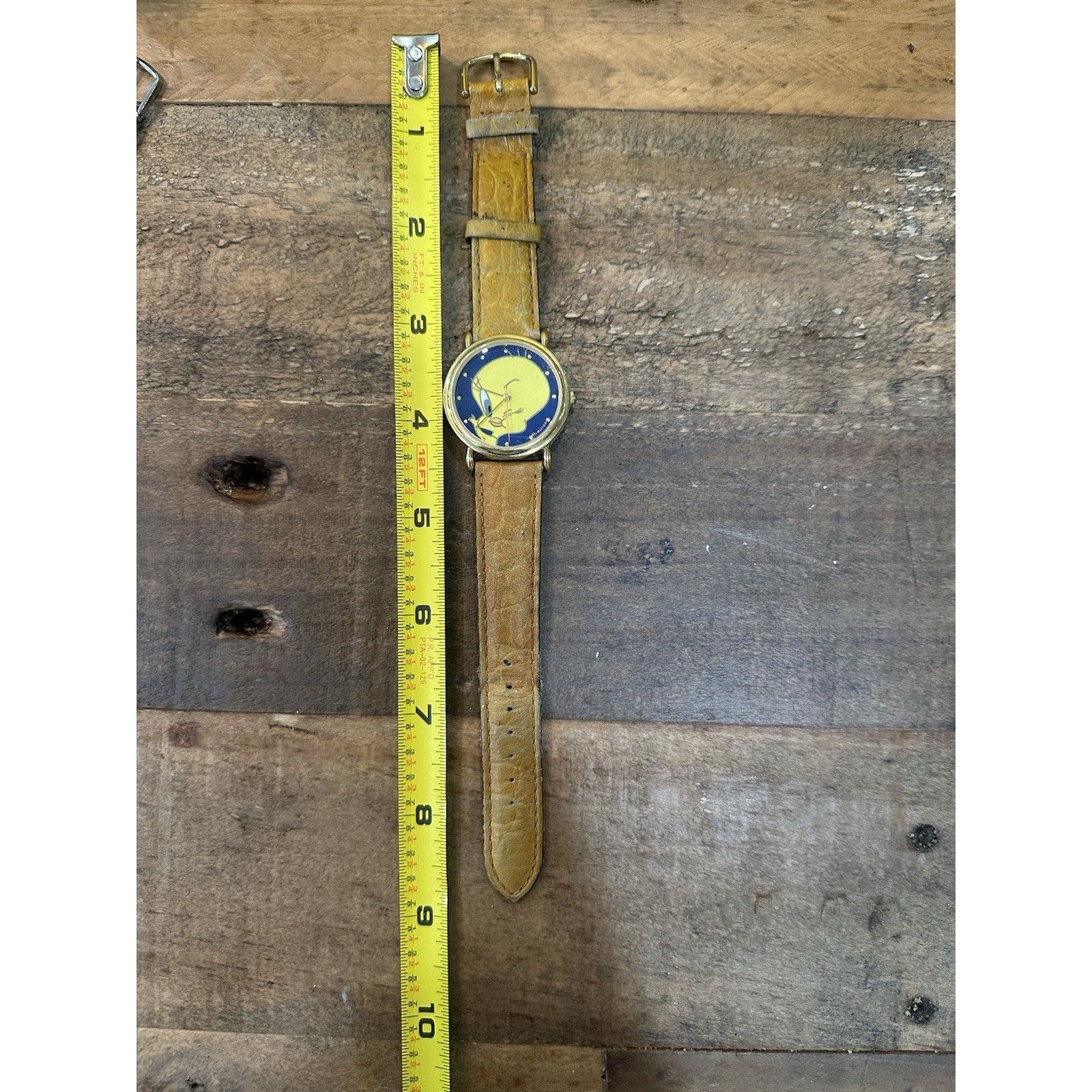 Disney Vintage Armitron Tweety Bird Watch 1994 Warner Bros Tested W Size ONE SIZE - 2 Thumbnail