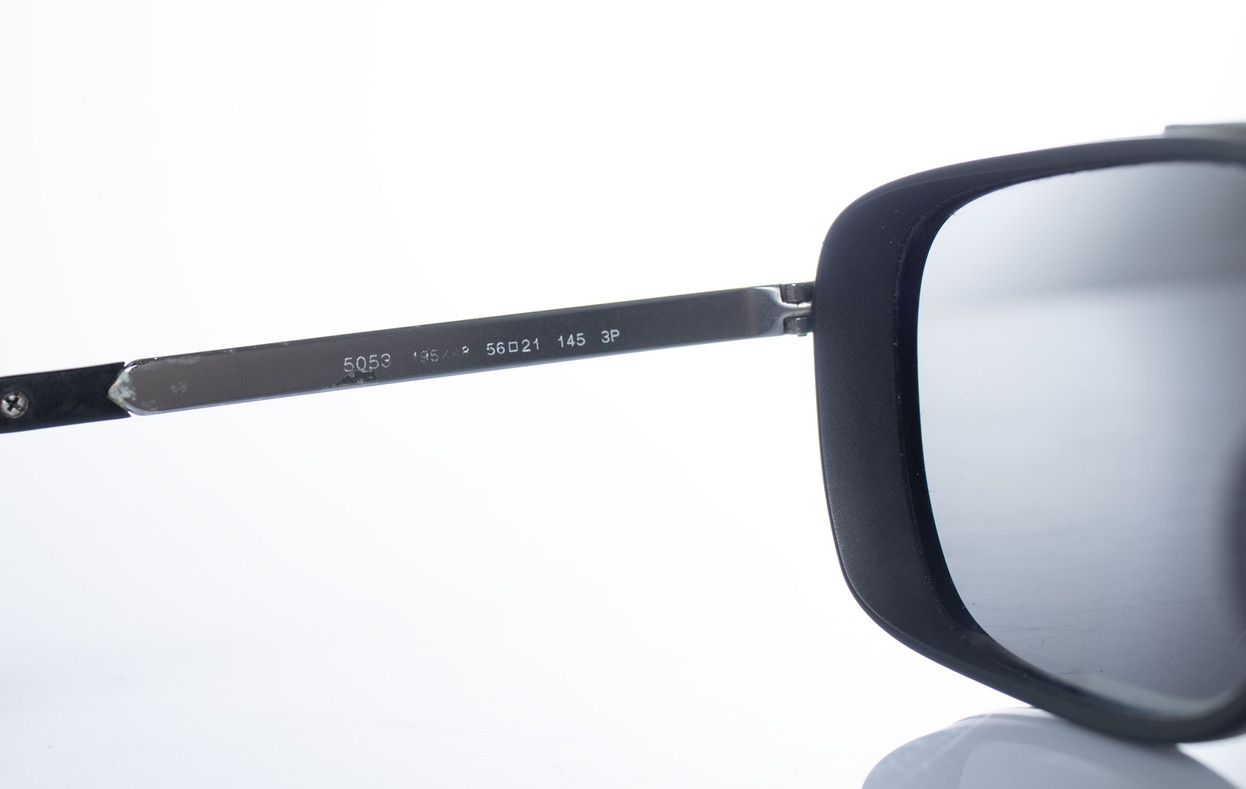 Bvlgari Bvlgari, metal polarised aviator in black Size ONE SIZE - 7 Thumbnail