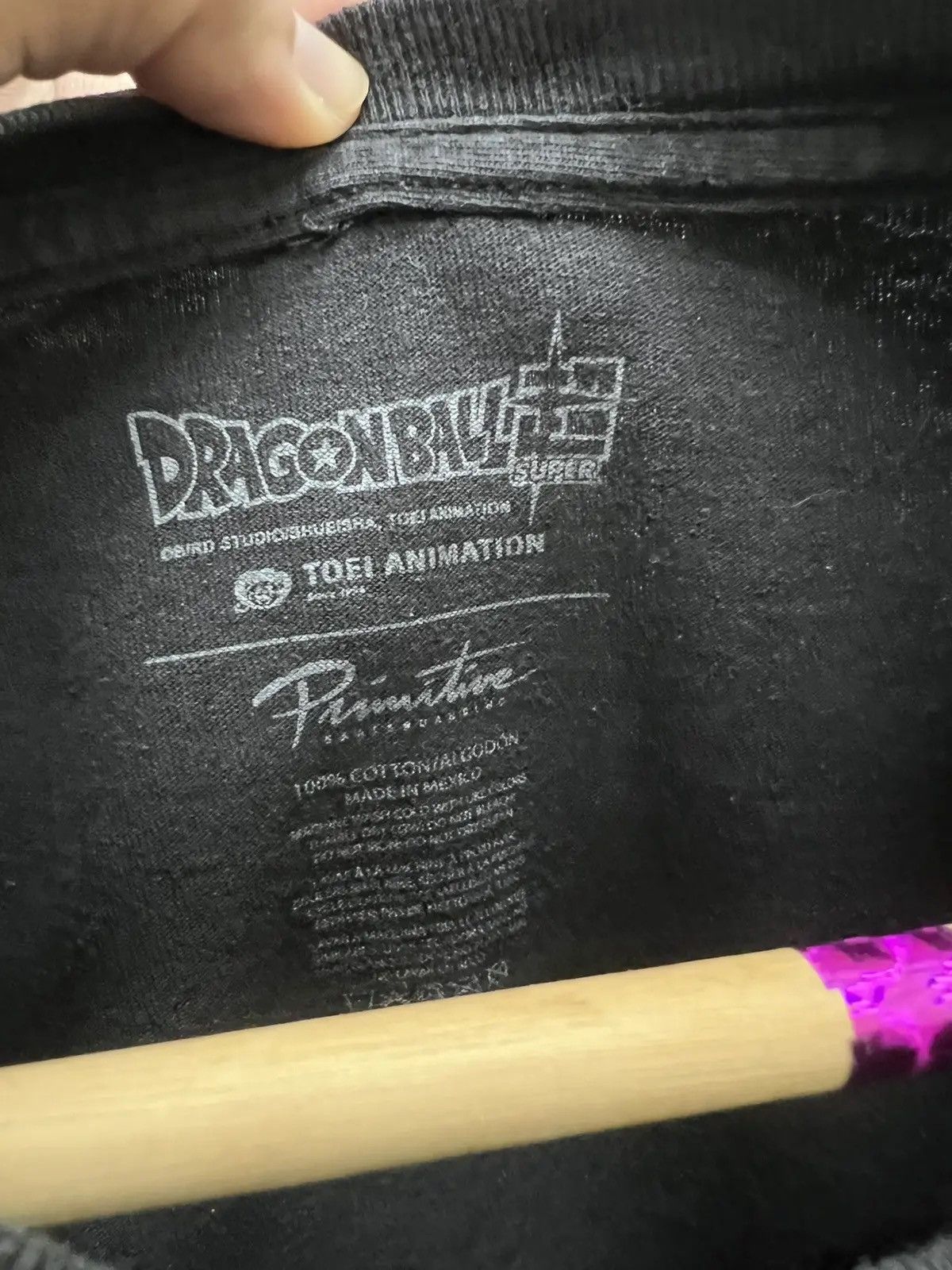 Primitive Primitive X Dragon Ball Super Goku Black Anime Skate Tee Size US L / EU 52-54 / 3 - 4 Thumbnail