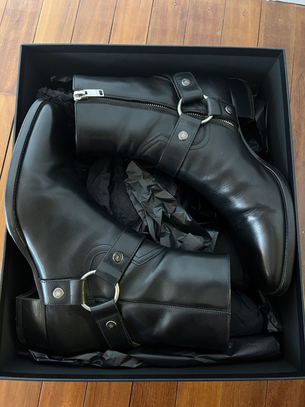 Saint Laurent Paris Harness Boots Size US 7.5 / EU 40-41 - 1 Thumbnail