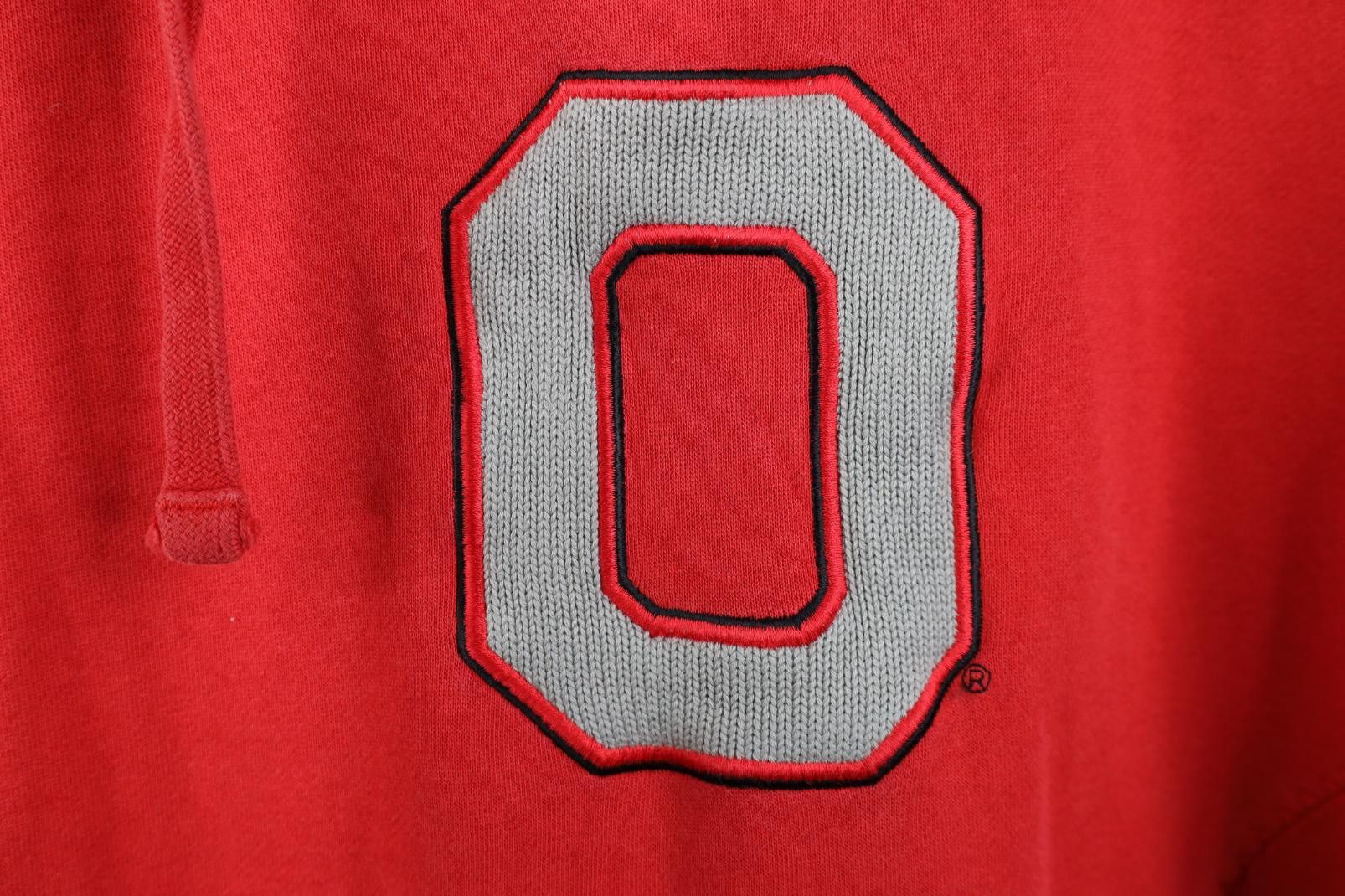 Majestic Vintage Majestic Ohio State University After Hood Hoodie Red Size US XL / EU 56 / 4 - 4 Thumbnail