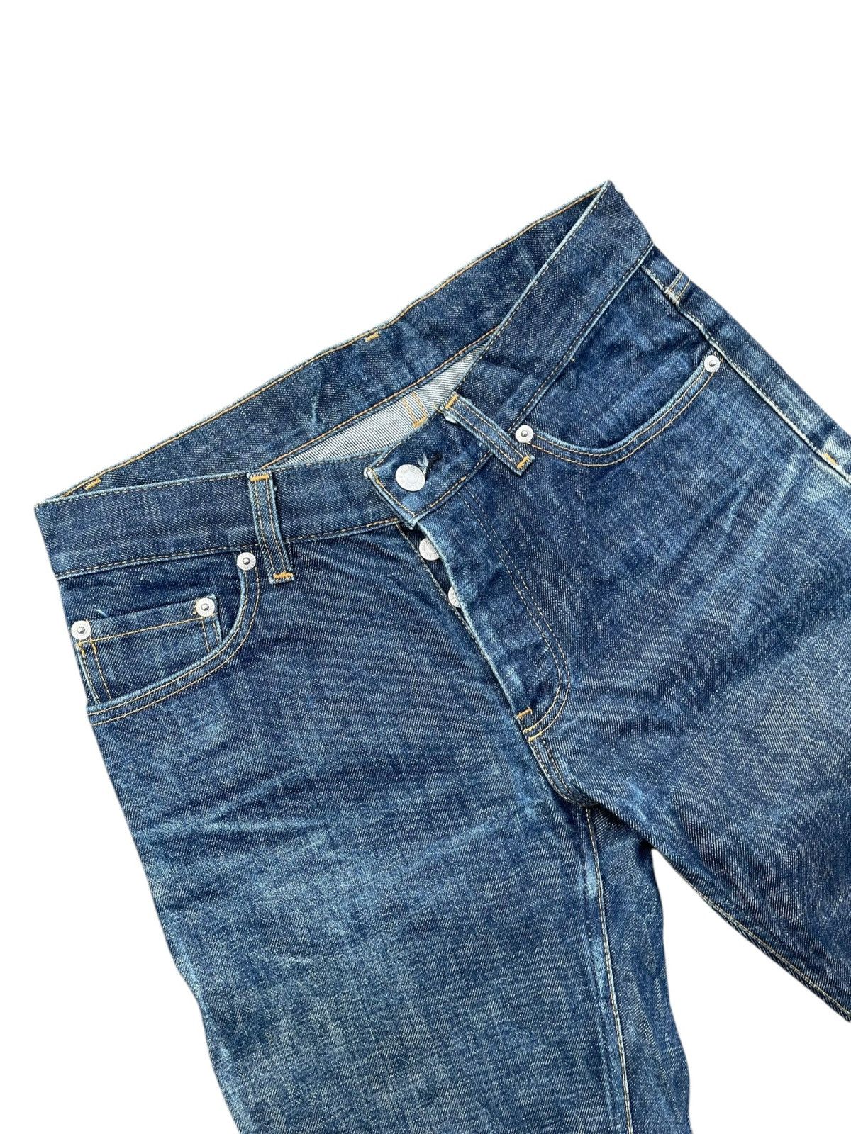 Helmut Lang Helmut Lang Stonewash Patina Honeycomb Jeans Size US 28 / EU 44 - 14 Thumbnail