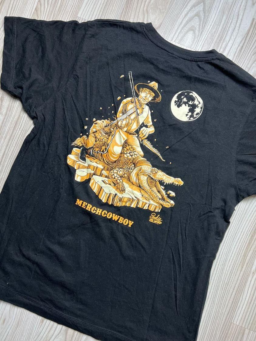 Vintage Merch Cowboy vintage t-shirt 💥🔥 Size US L / EU 52-54 / 3 - 2 Thumbnail