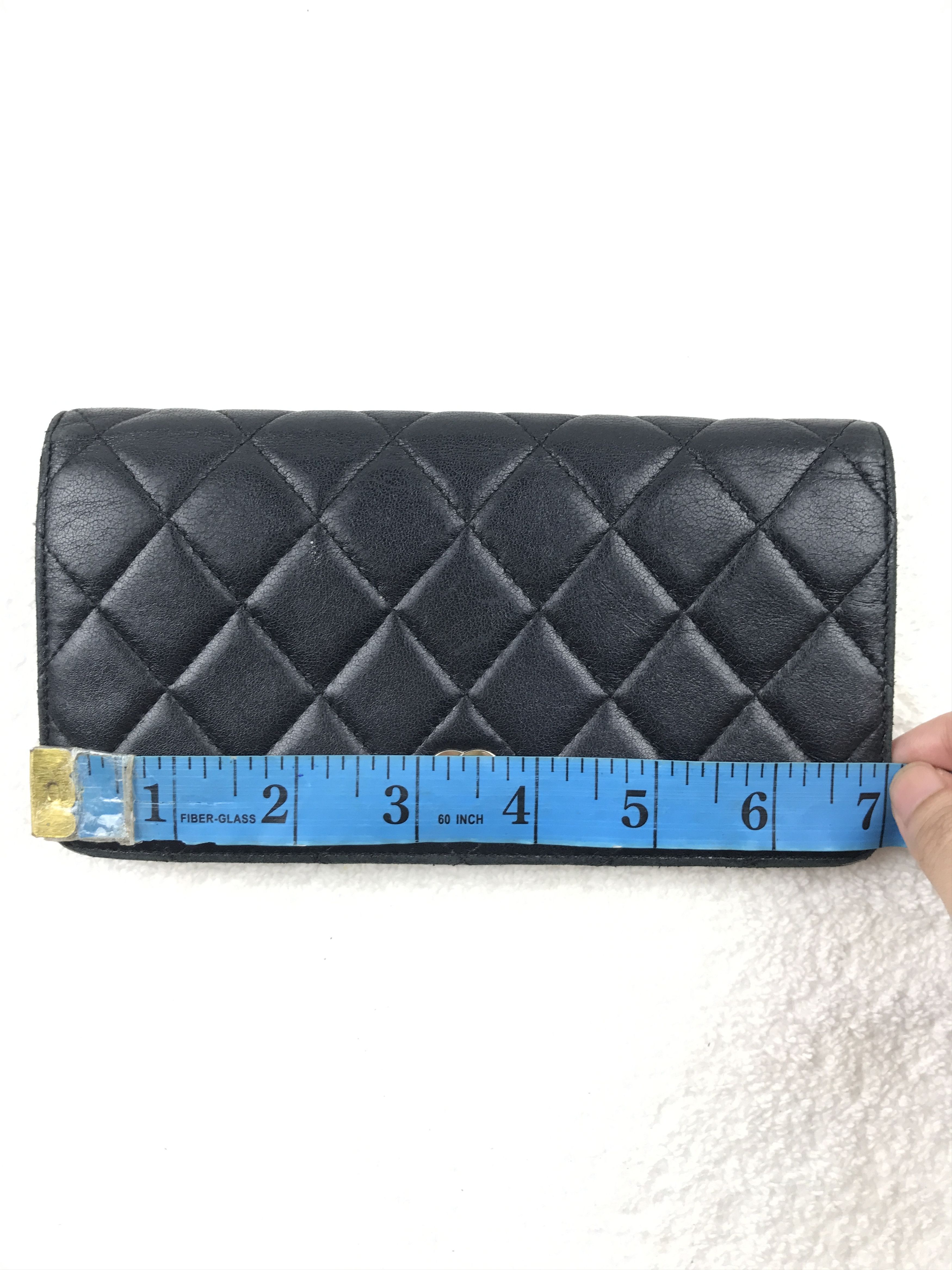 Chanel × Vintage Chanel L-Yen Wallet Classic Long Flap Chanel Wallet Size ONE SIZE - 8 Thumbnail