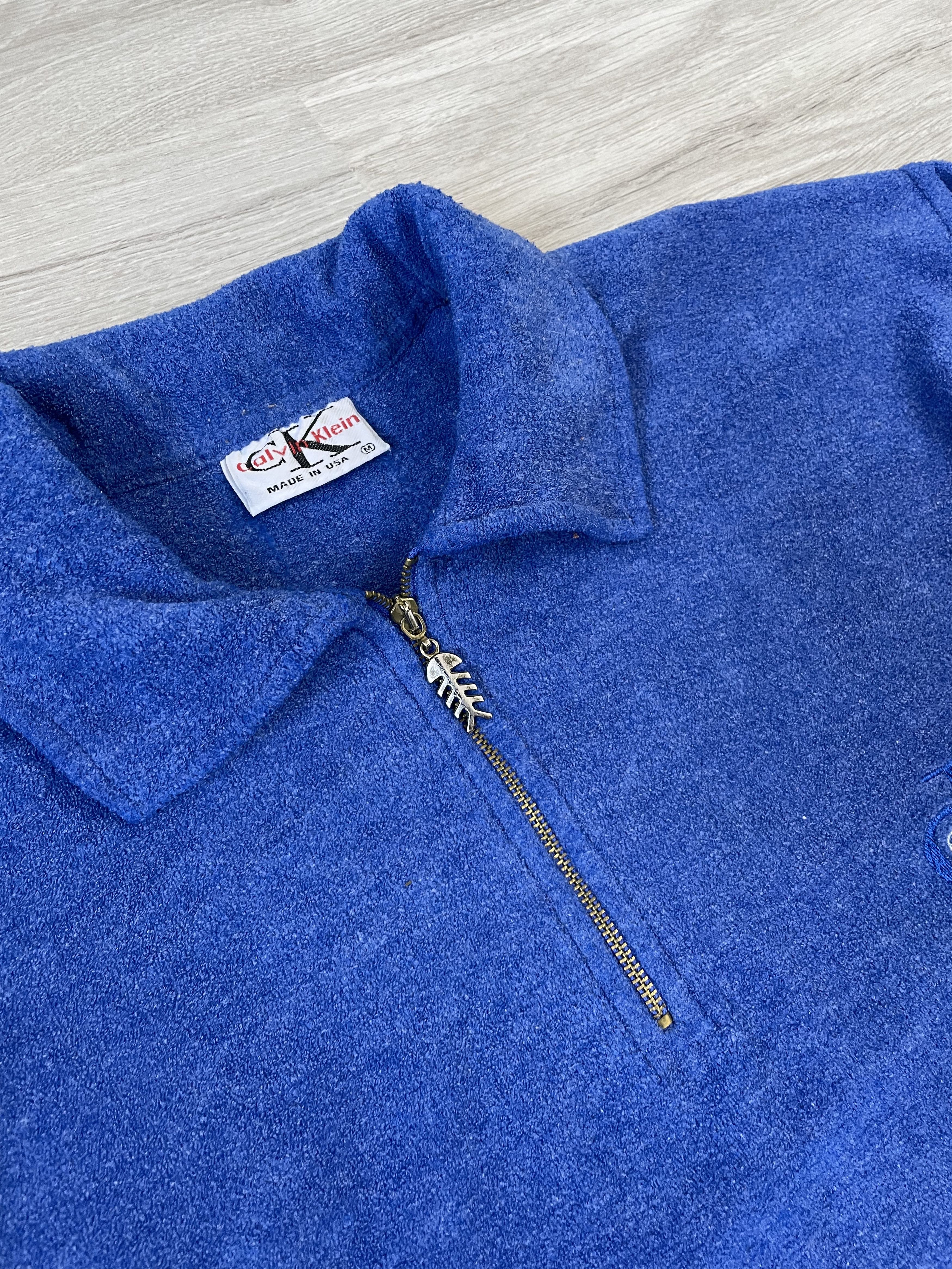 Calvin Klein × Vintage MENS VINTAGE FLECCE CASUAL RARE CALVIN CLEIN Size US M / EU 48-50 / 2 - 12 Thumbnail